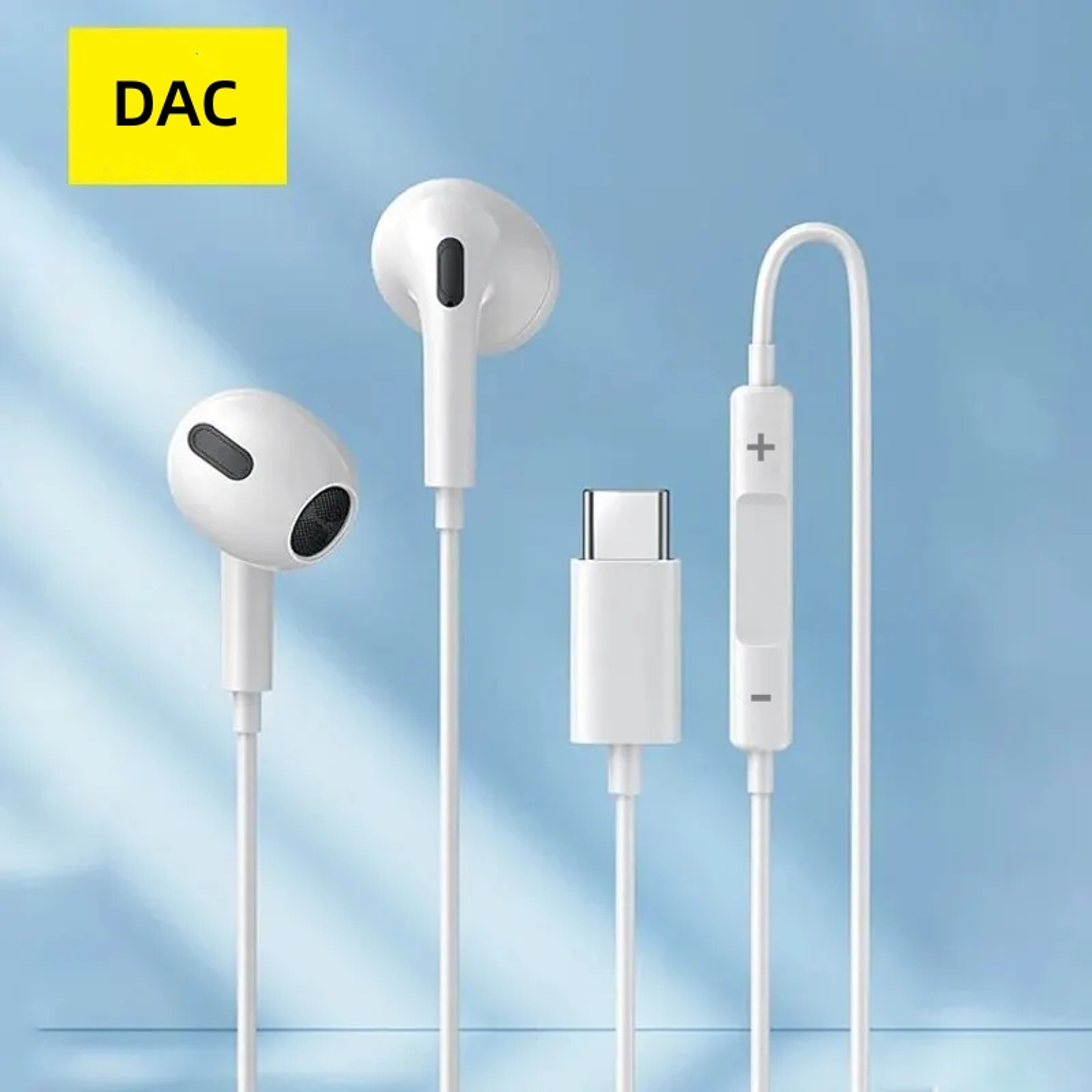 USB C Wired Earbuds With Mic Half In Ear Headphones For Clear Calls And Music 7