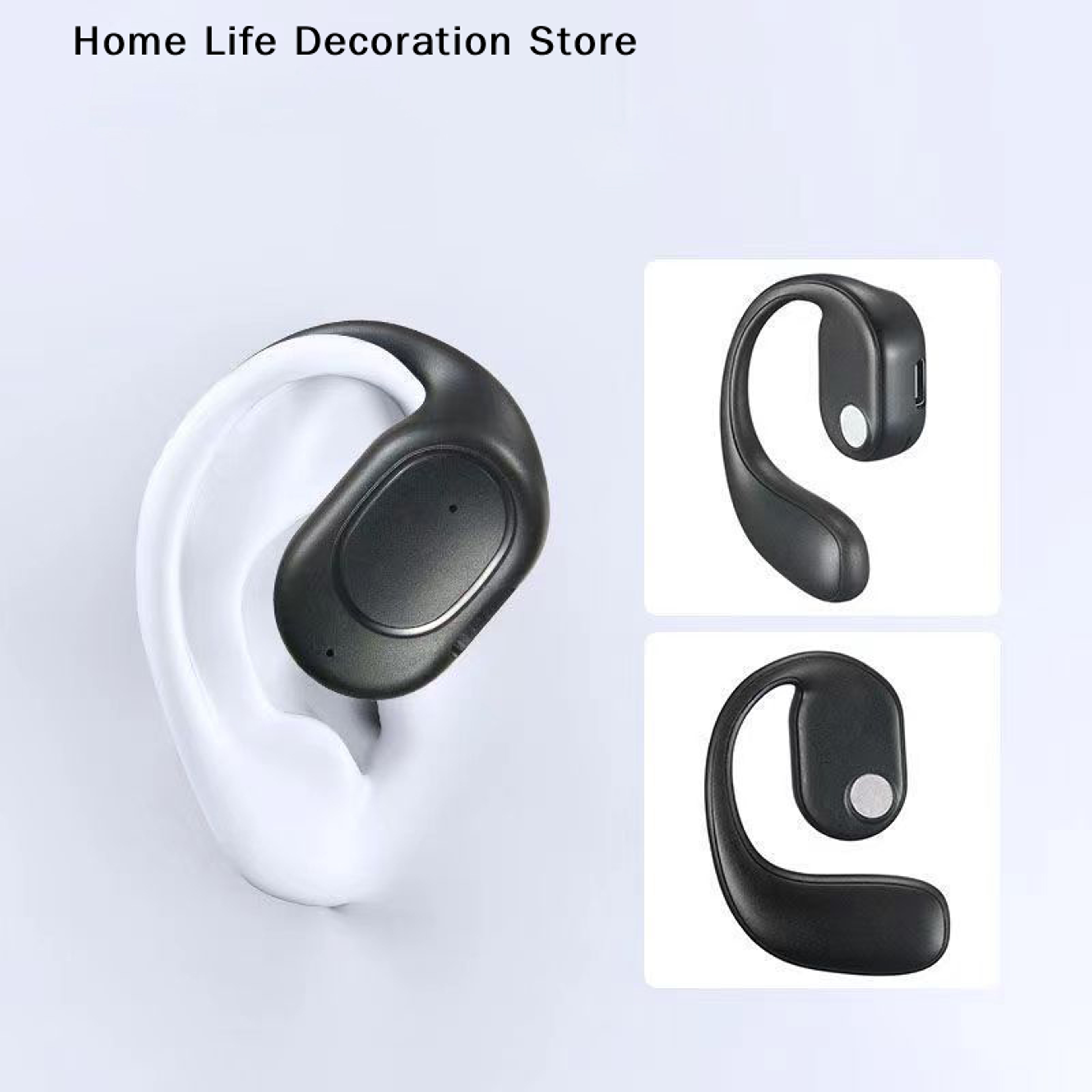 Wireless Bluetooth Headset With Digital Display And Noise Cancelling Microphone 4