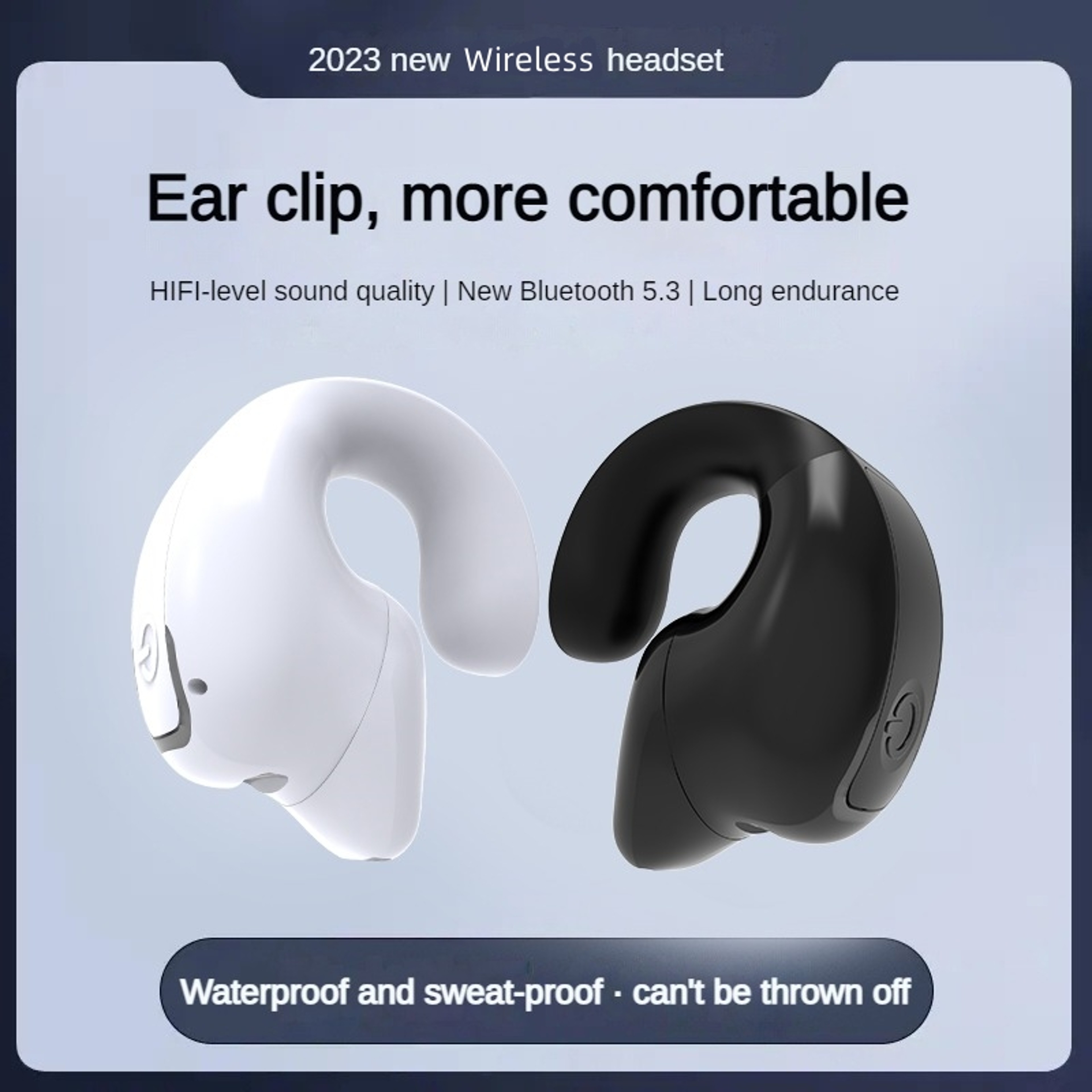 Bone Conduction Bluetooth Open Ear Earbuds With Mic For Sports  Everyday Use 4