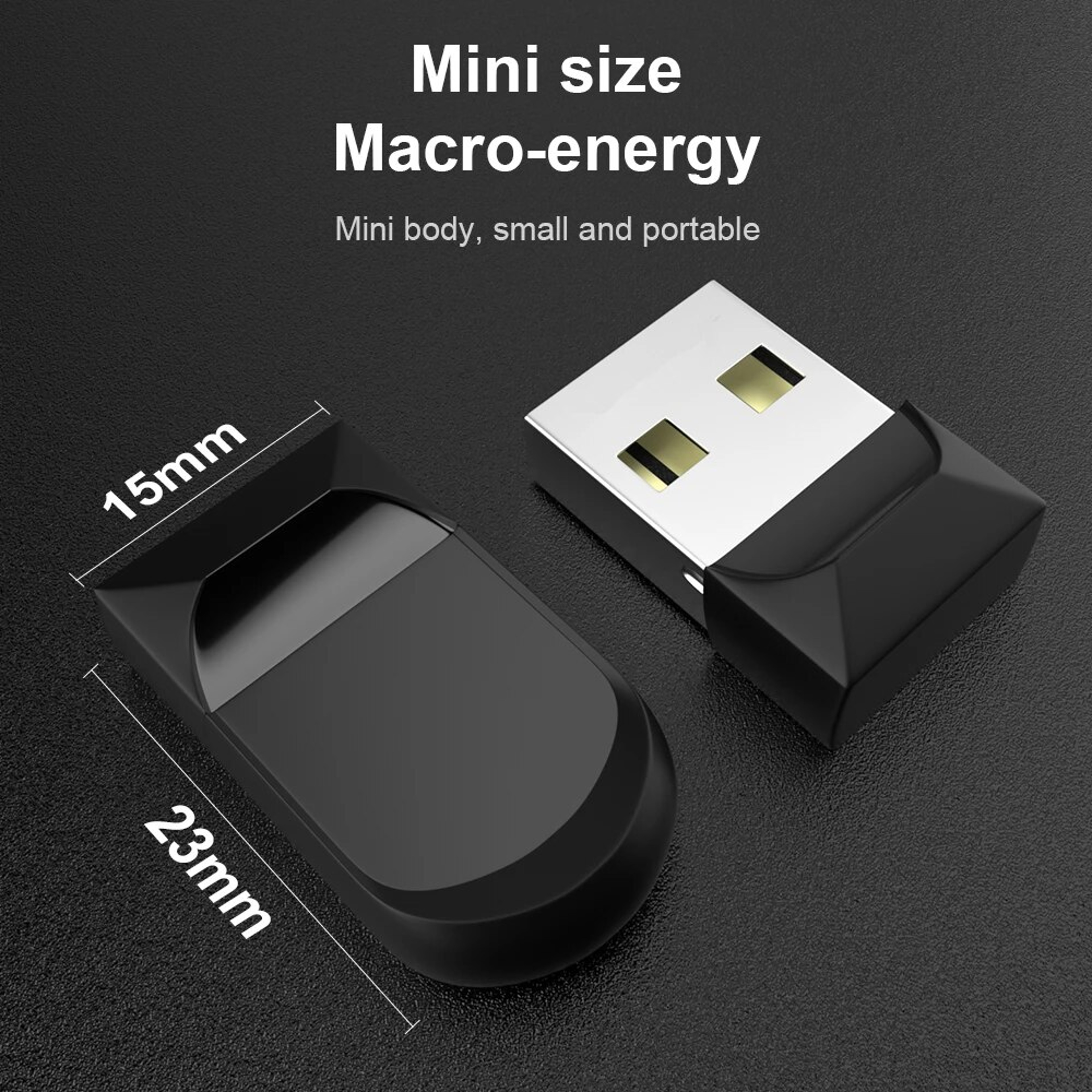 High Speed Mini USB Flash Drive Waterproof Portable Memory Stick for PC and Laptop – view 4