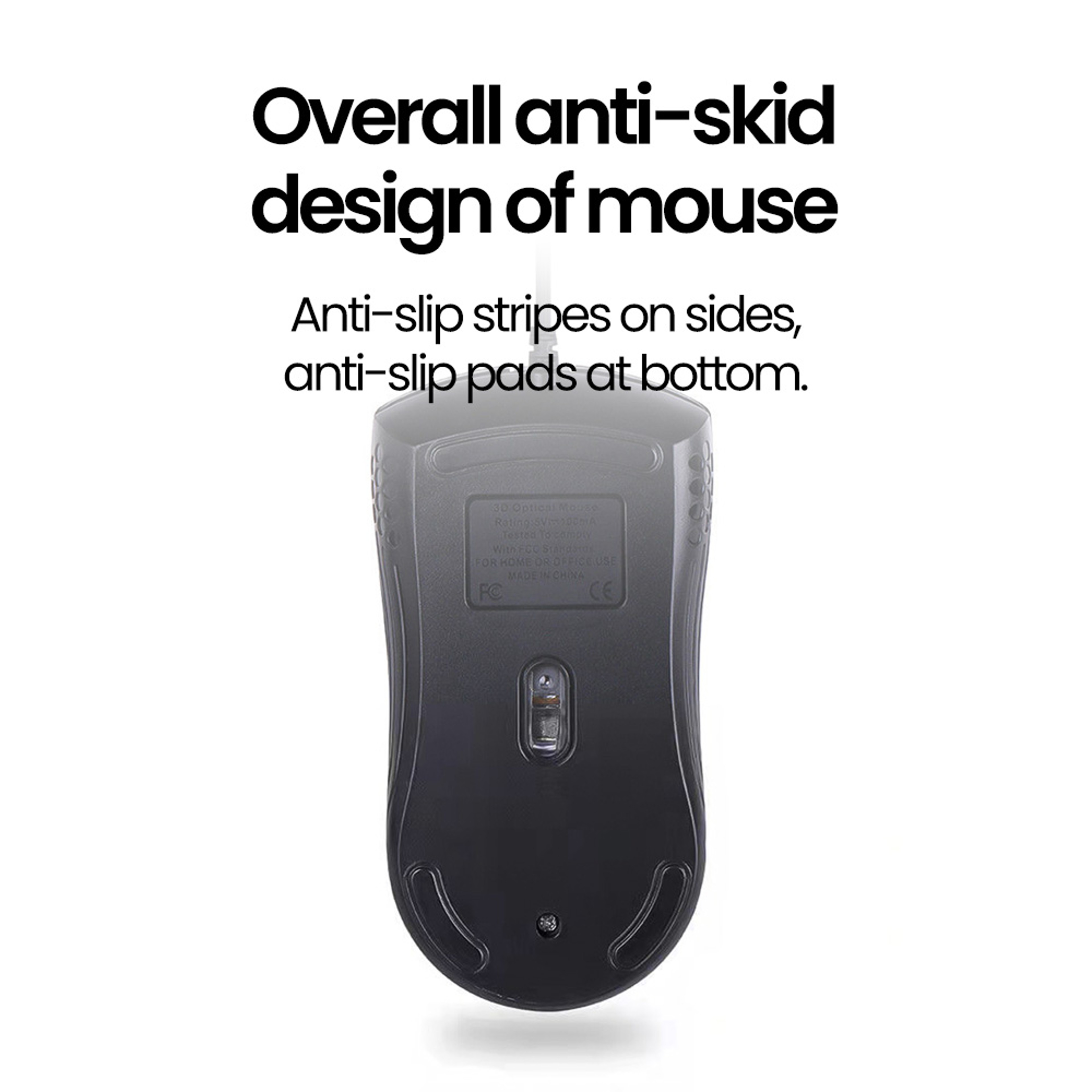 USB Wired Mouse RGB Luminous Gaming Mouse 1600DPI Desktop Laptop Mute Office Computer Wired Mouse F 5