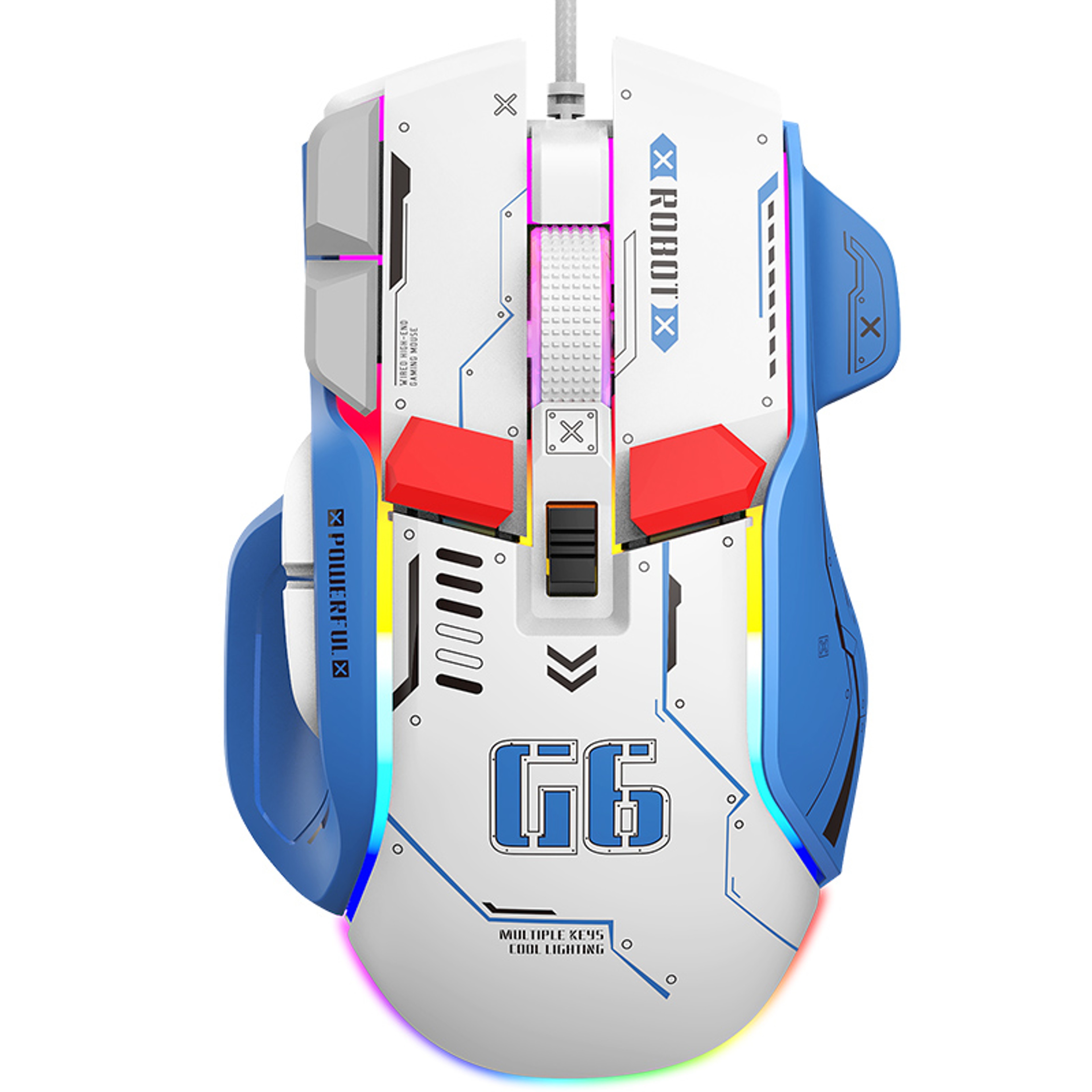 Programmable Gaming Mouse with Buttons and RGB Lighting for PC & Laptop – view 9