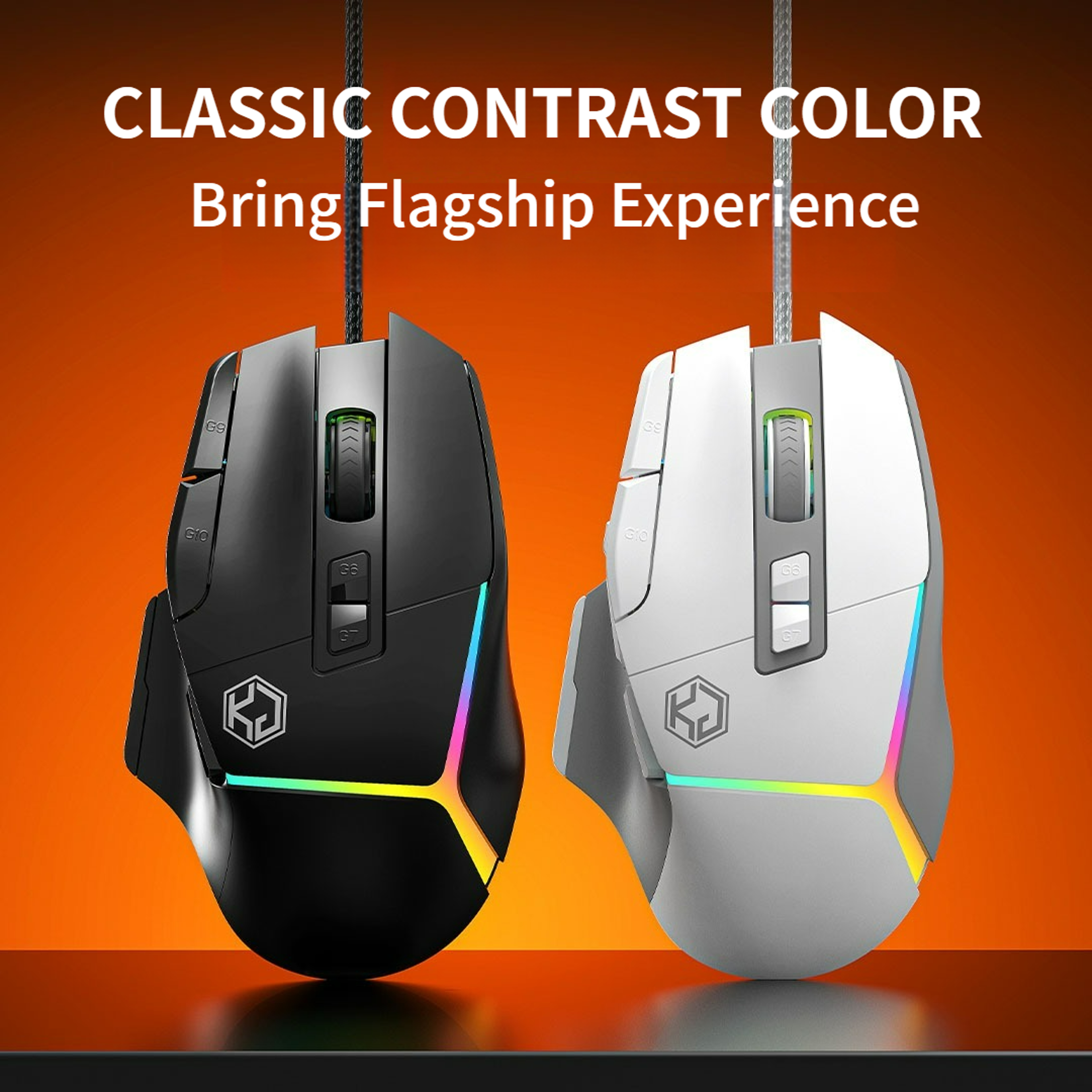 RGB Gaming Mouse With Programmable Buttons  Ergonomic Comfort 2