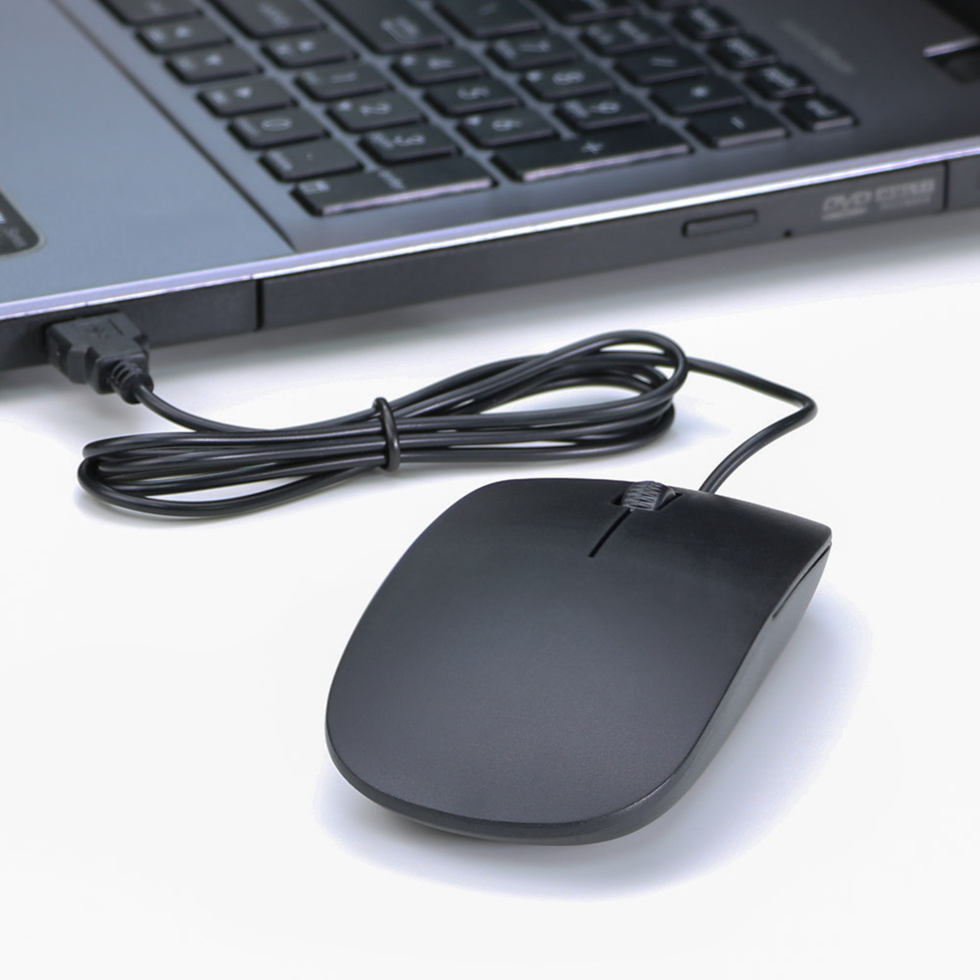 Ultra Slim USB Wired Mouse DPI Optical Mouse For Laptop PC Office  Home 1