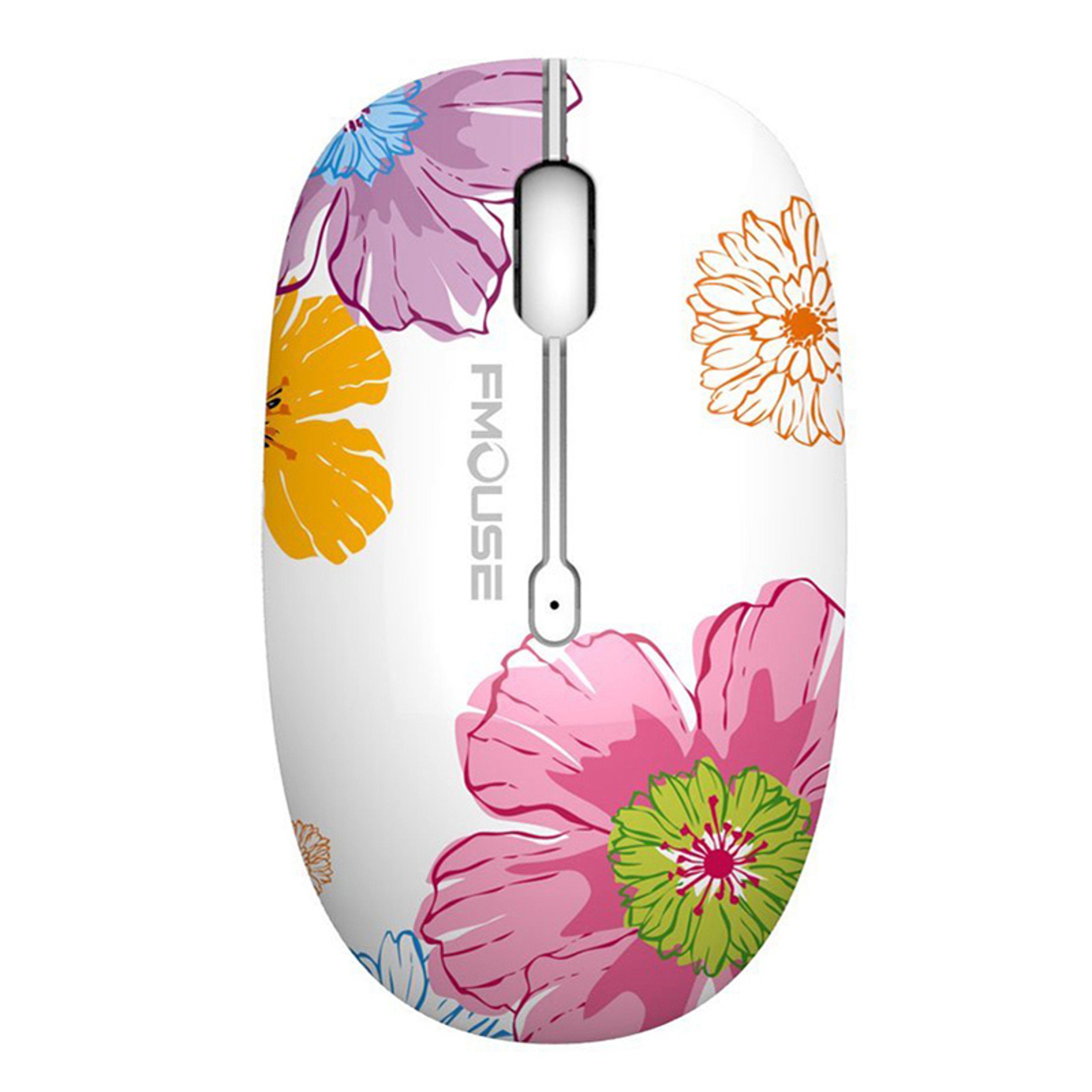 Cute Wireless Mouse Silent Cartoon Computer Mouse With USB Receiver For Laptop  MacBook 6