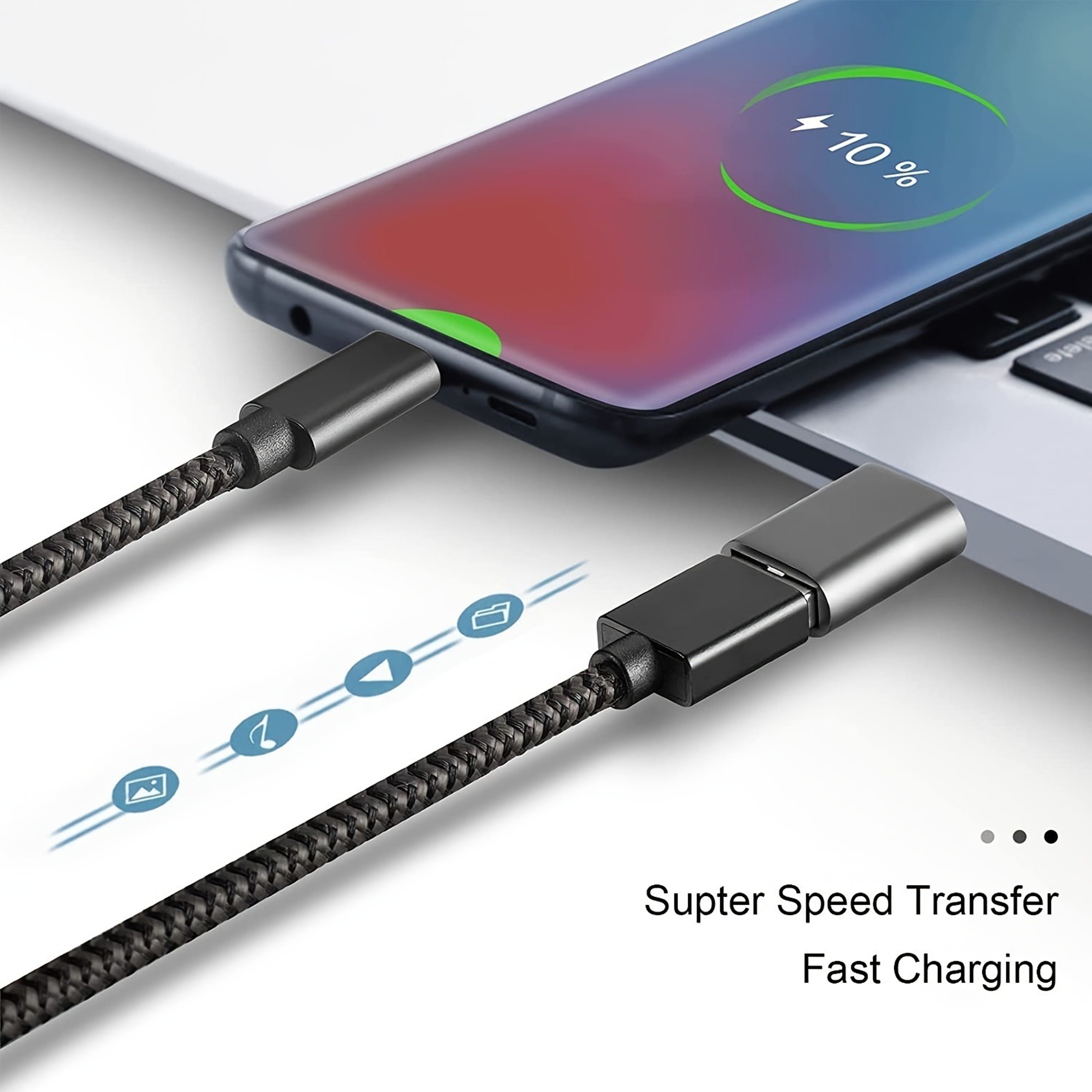 USB C OTG Adapter USB Type C To USB Adapter For Flash Drives Keyboard  Android Devices 4