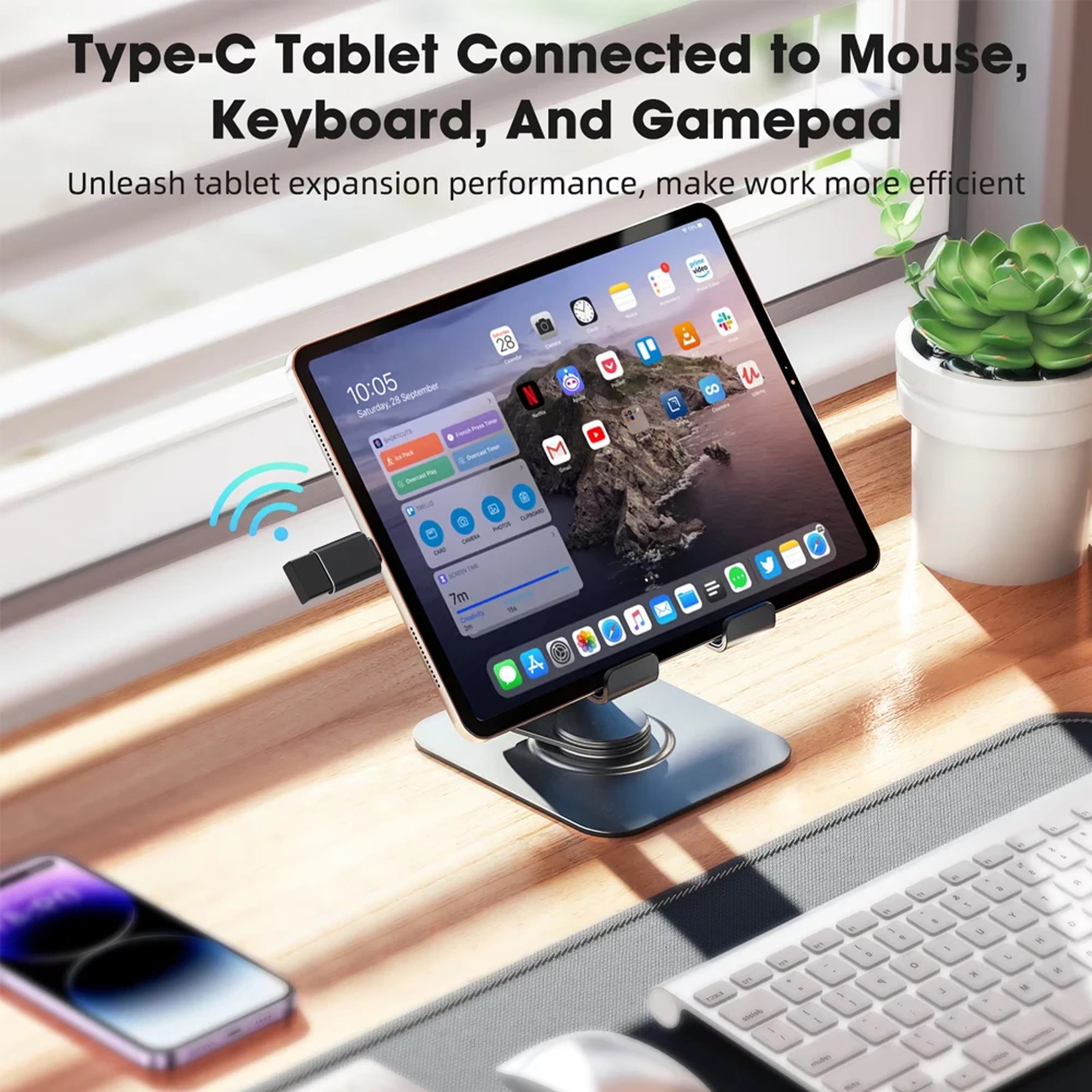 USB C Adapter OTG USB Type C Female Connector For Fast Data Transfer  Device Compatibility 2