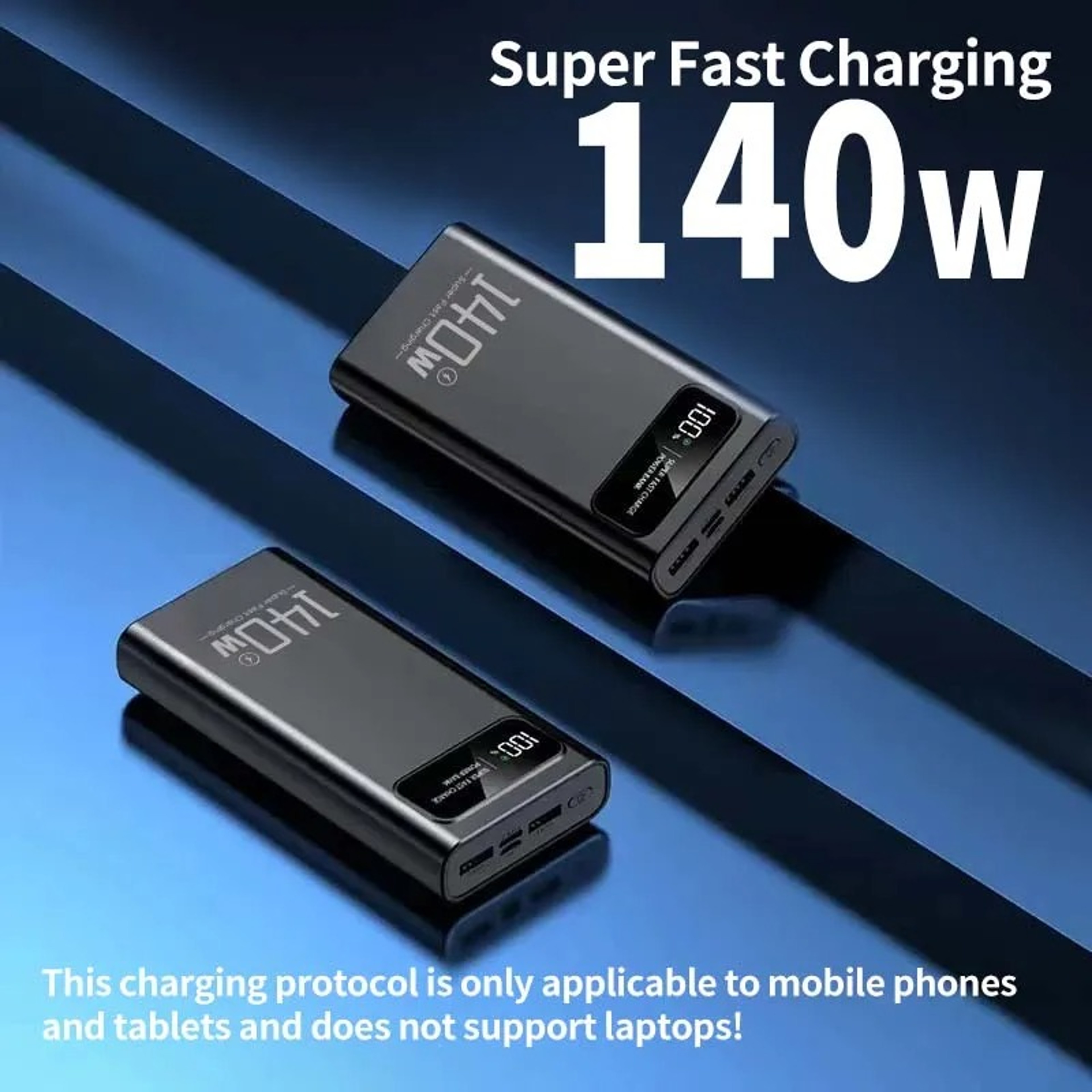 Fast Charging Power Bank with LED Display USB C Portable Charger – view 4