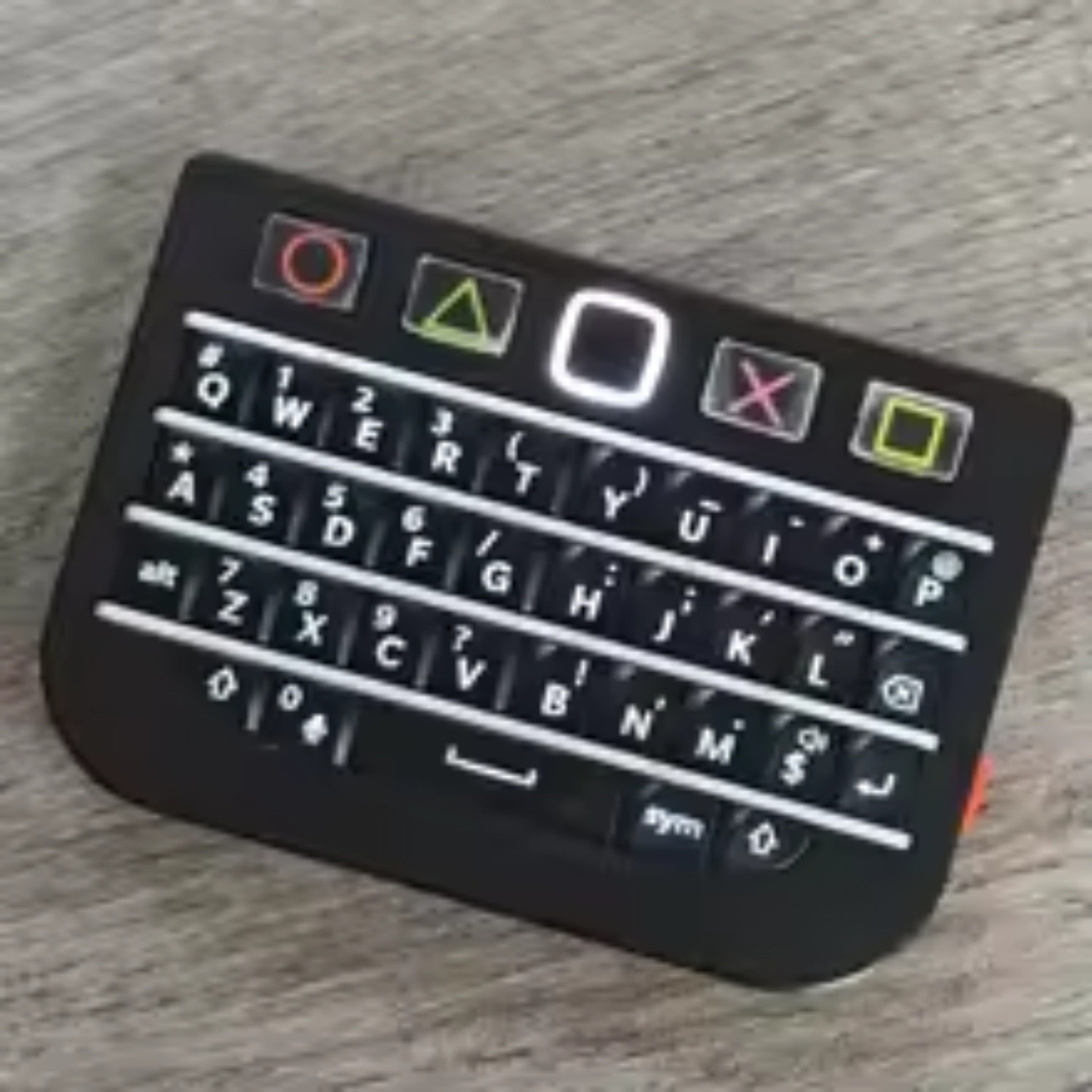 Mini Bluetooth Keyboard With USB Dual Mode QWERTY Wireless Keypad For Phone Tablet PC  Laptop 1
