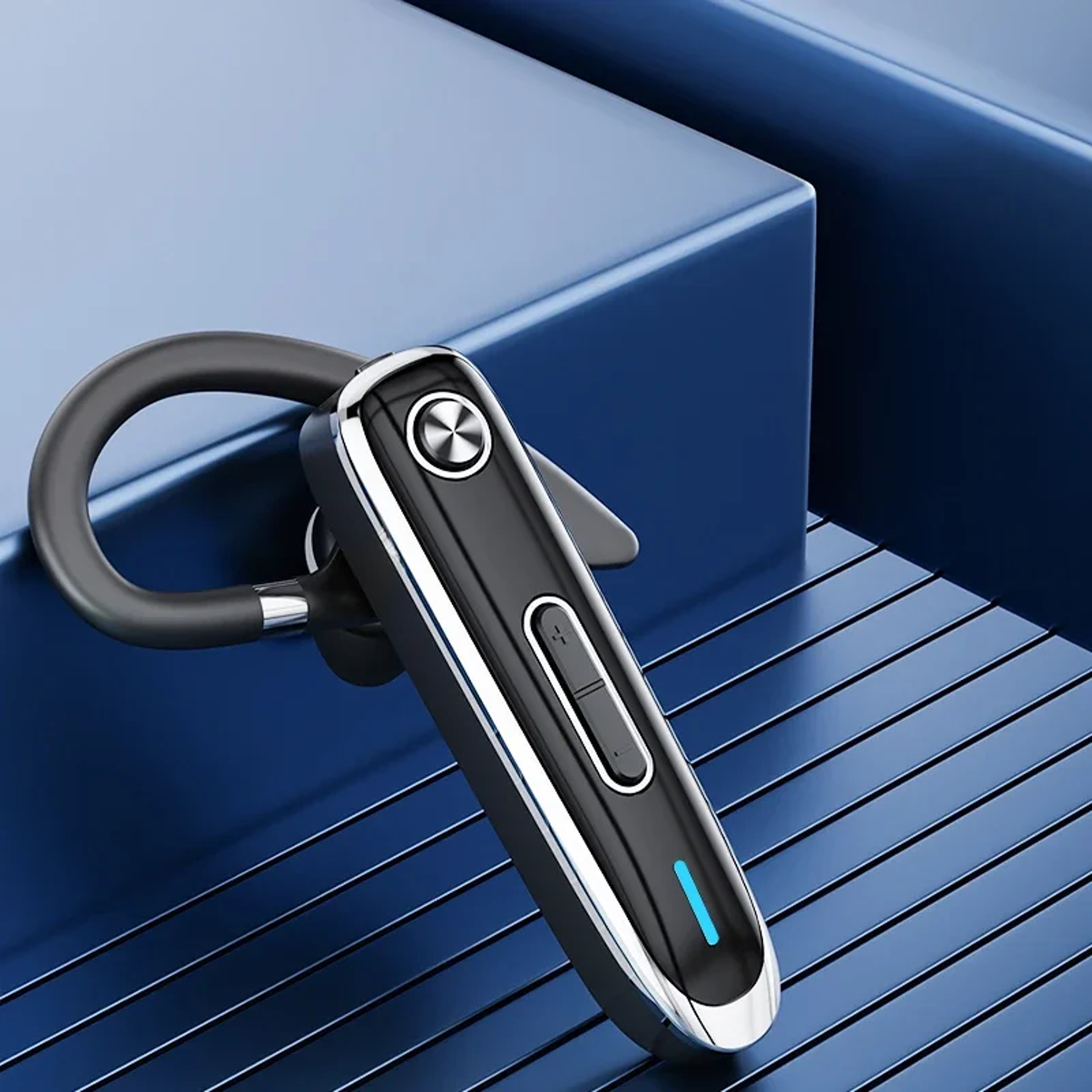 Bluetooth Business Headset Single Wireless Earbud with HD Microphone for Driving and Office – view 1