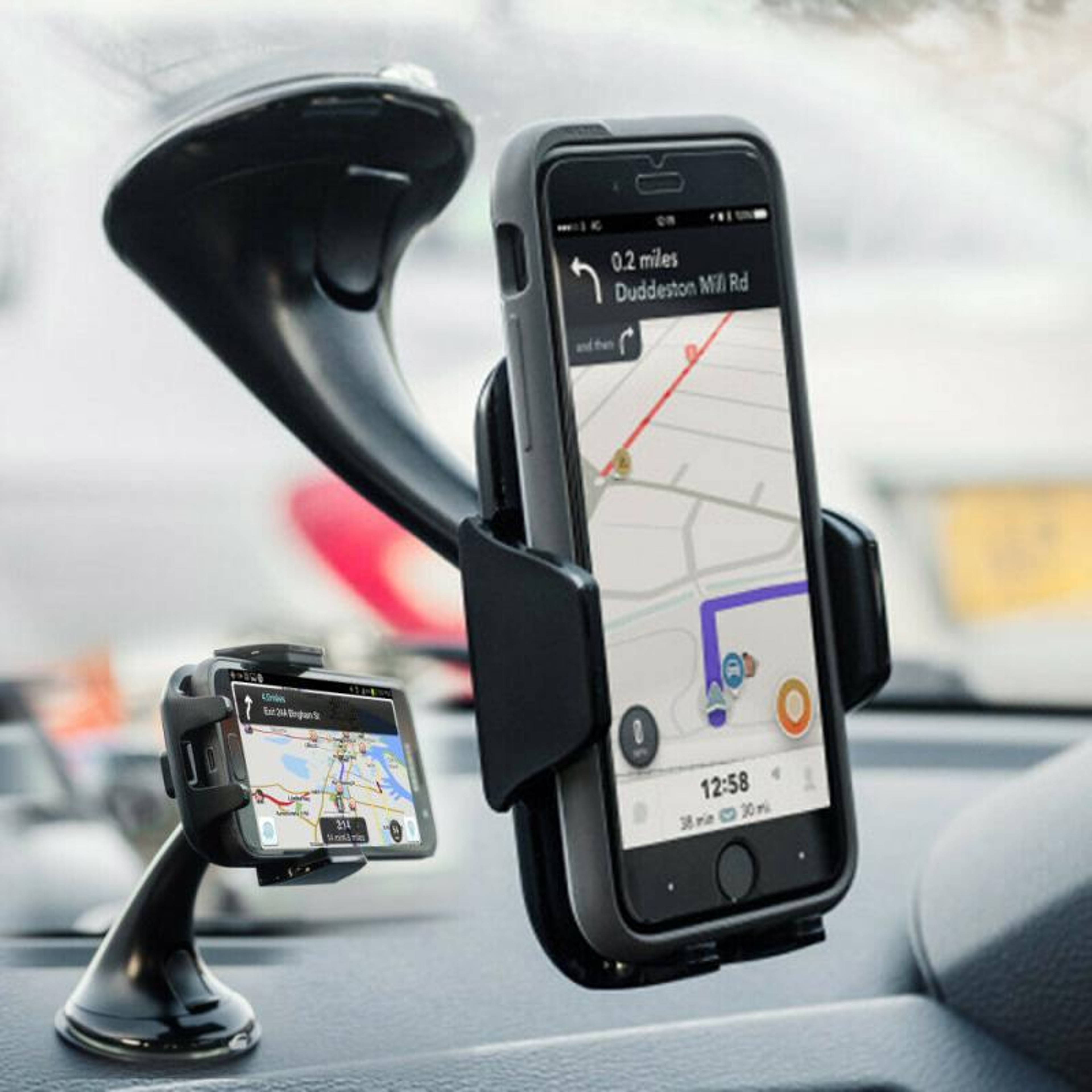 Universal Car Phone Holder Suction Cup Dashboard  Windshield GPS Mount Stand 0
