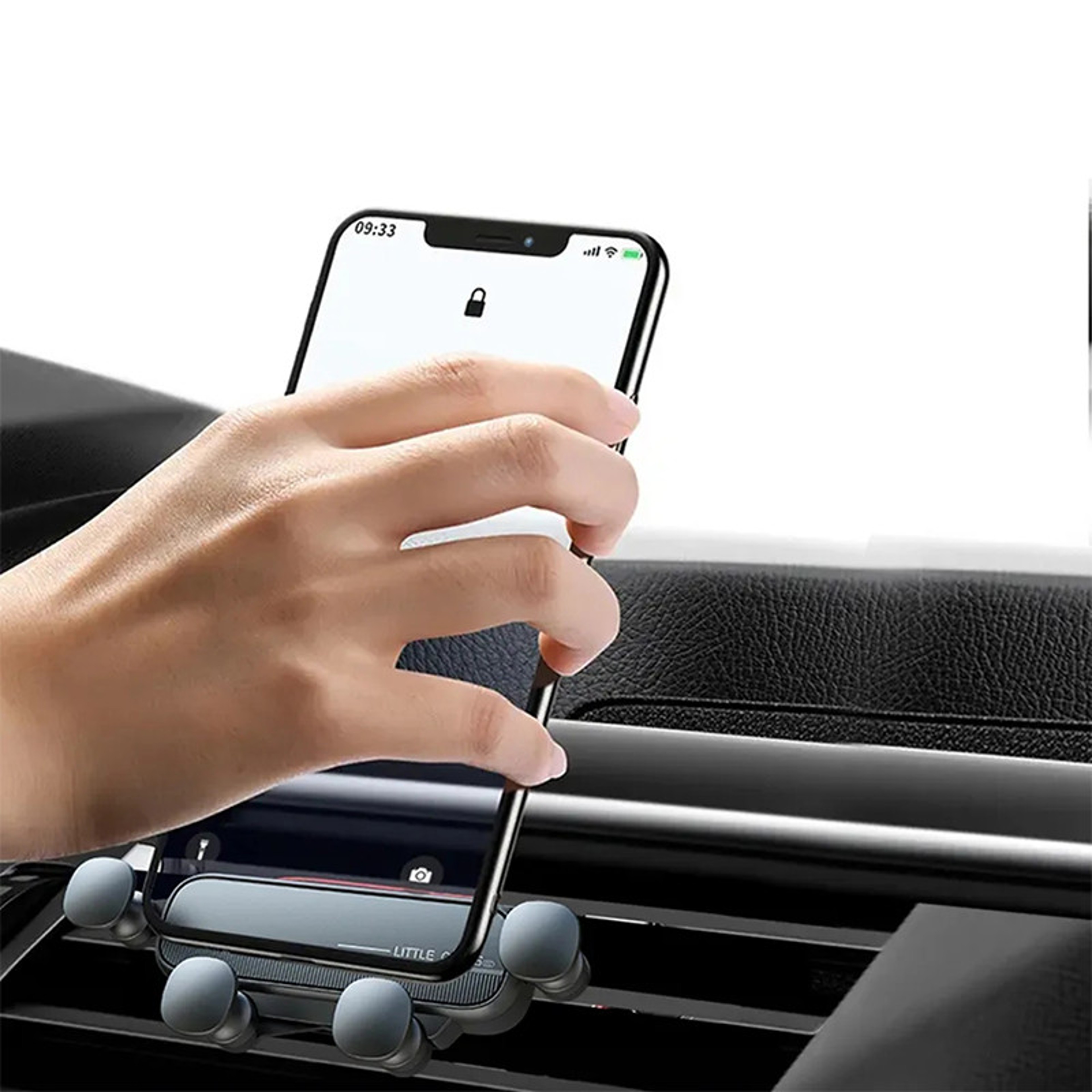 Universal Gravity Car Phone Holder Air Vent Mount For IPhone And Android Phones 2