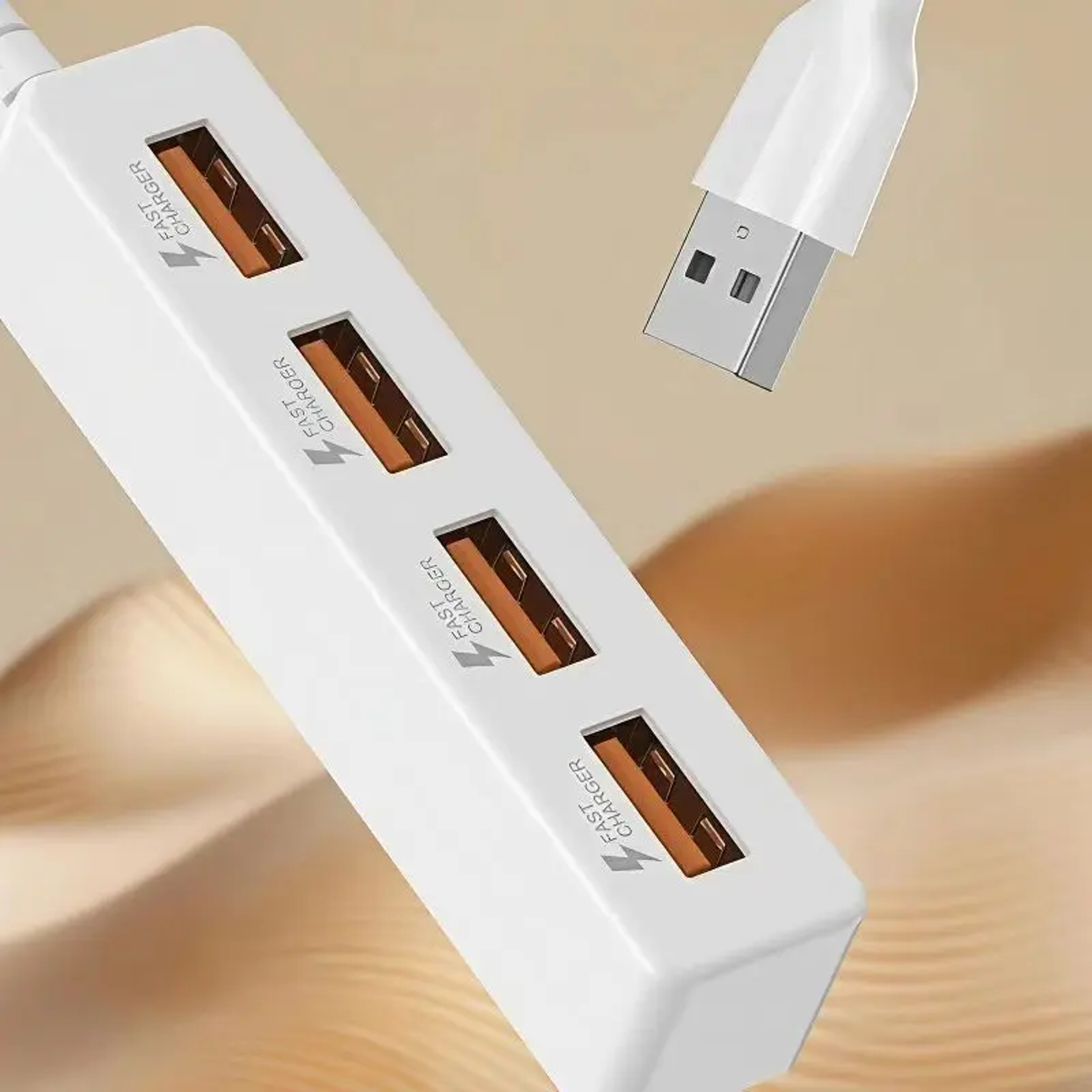 Ultra Slim USB C Hub Port USB Adapter With Extension Cable For Laptop Tablet  Smartphone 5