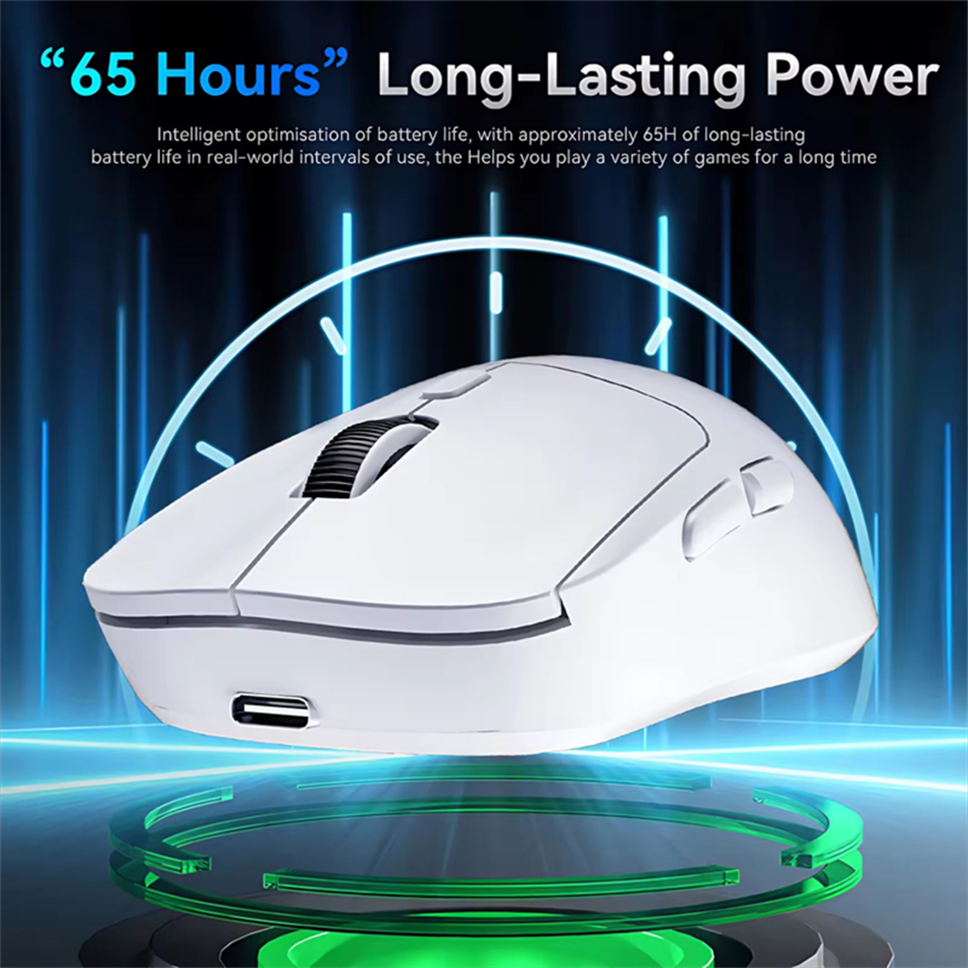 Hero Master Wireless Gaming Mouse With Programmable Macro For Esports  Office 5