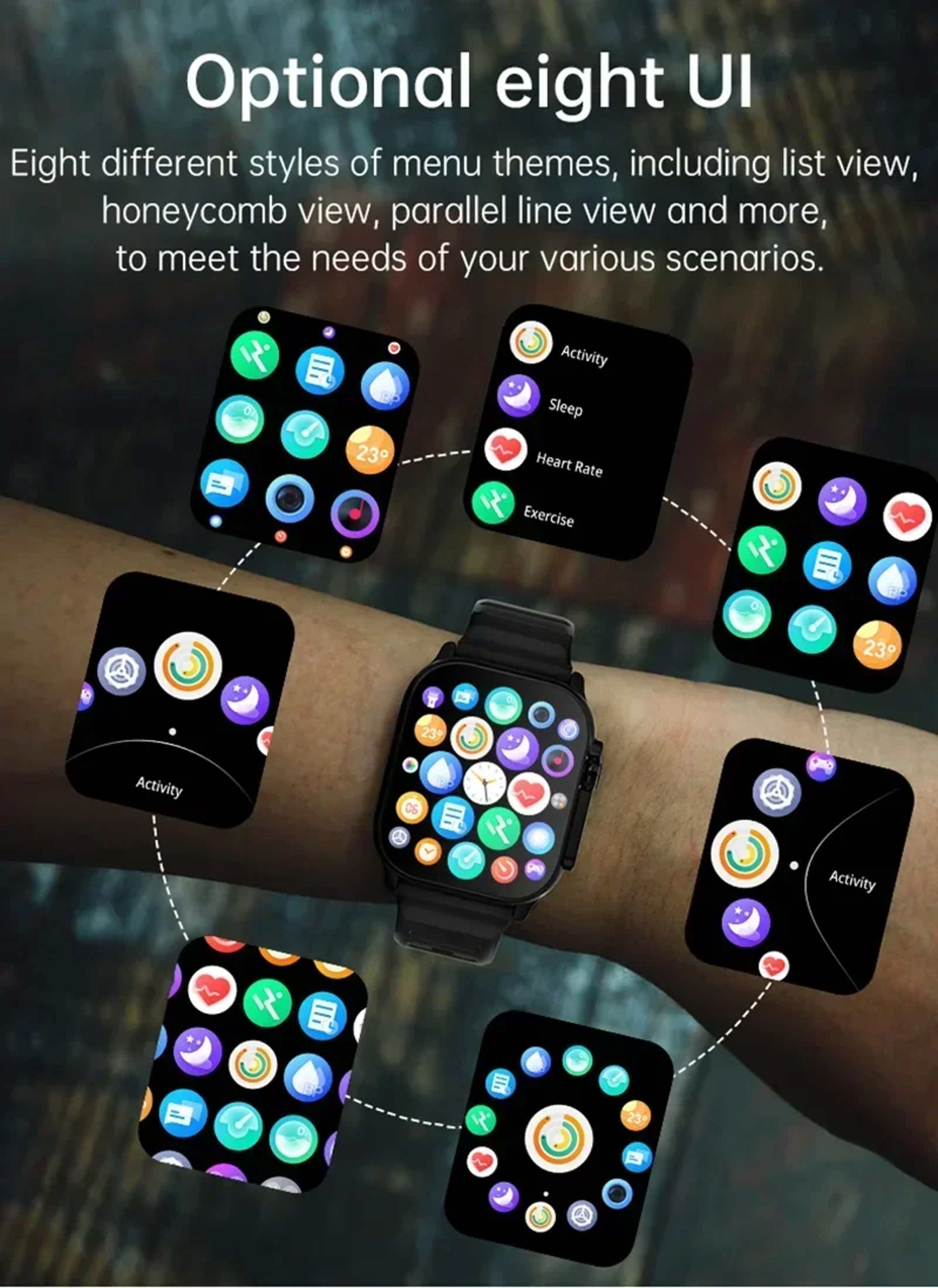 Bluetooth Calling Smartwatch With Heart Rate Monitor For Android  IPhone 3