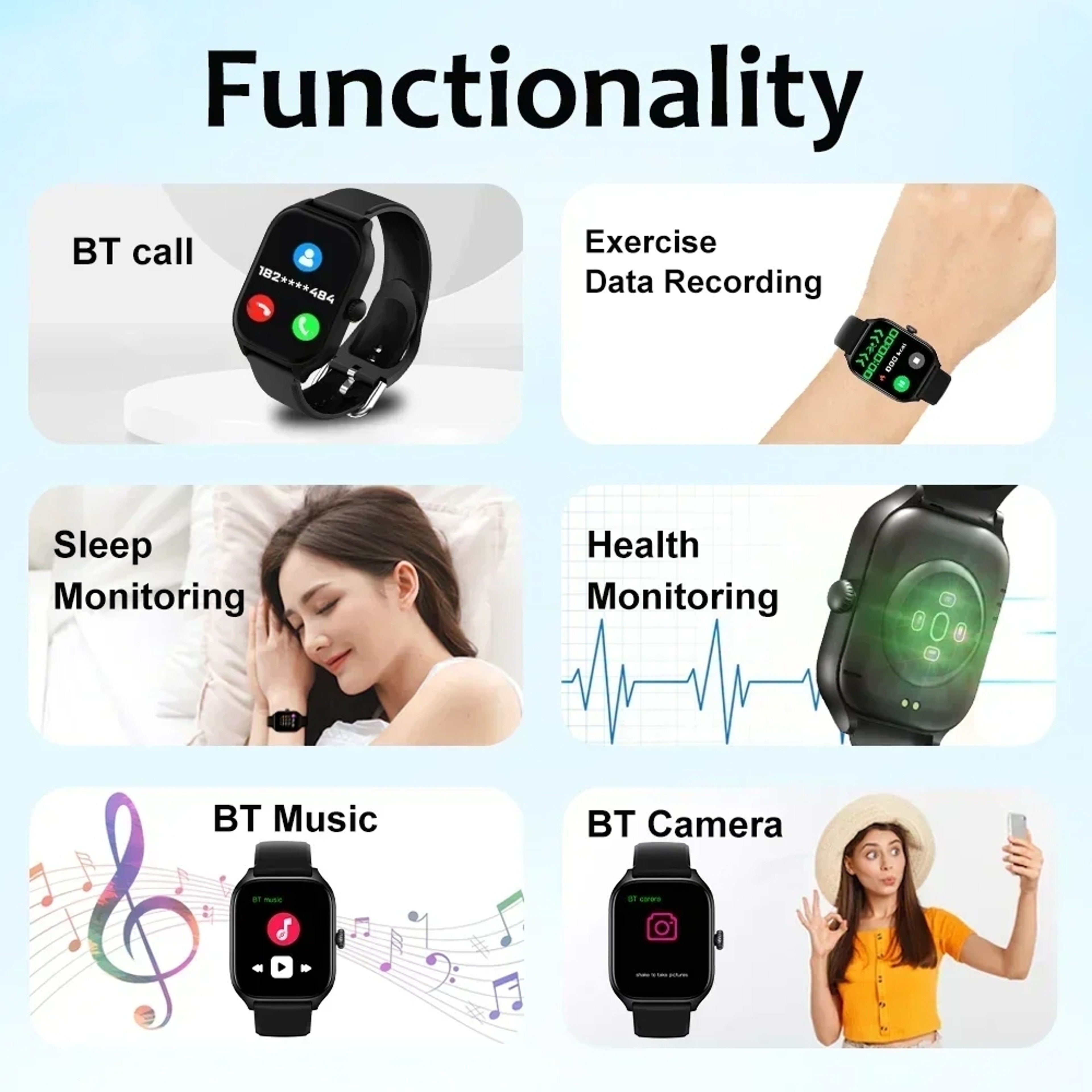 Bluetooth Smartwatch With HD Touch Screen And Bluetooth Calling For Men  Women 1