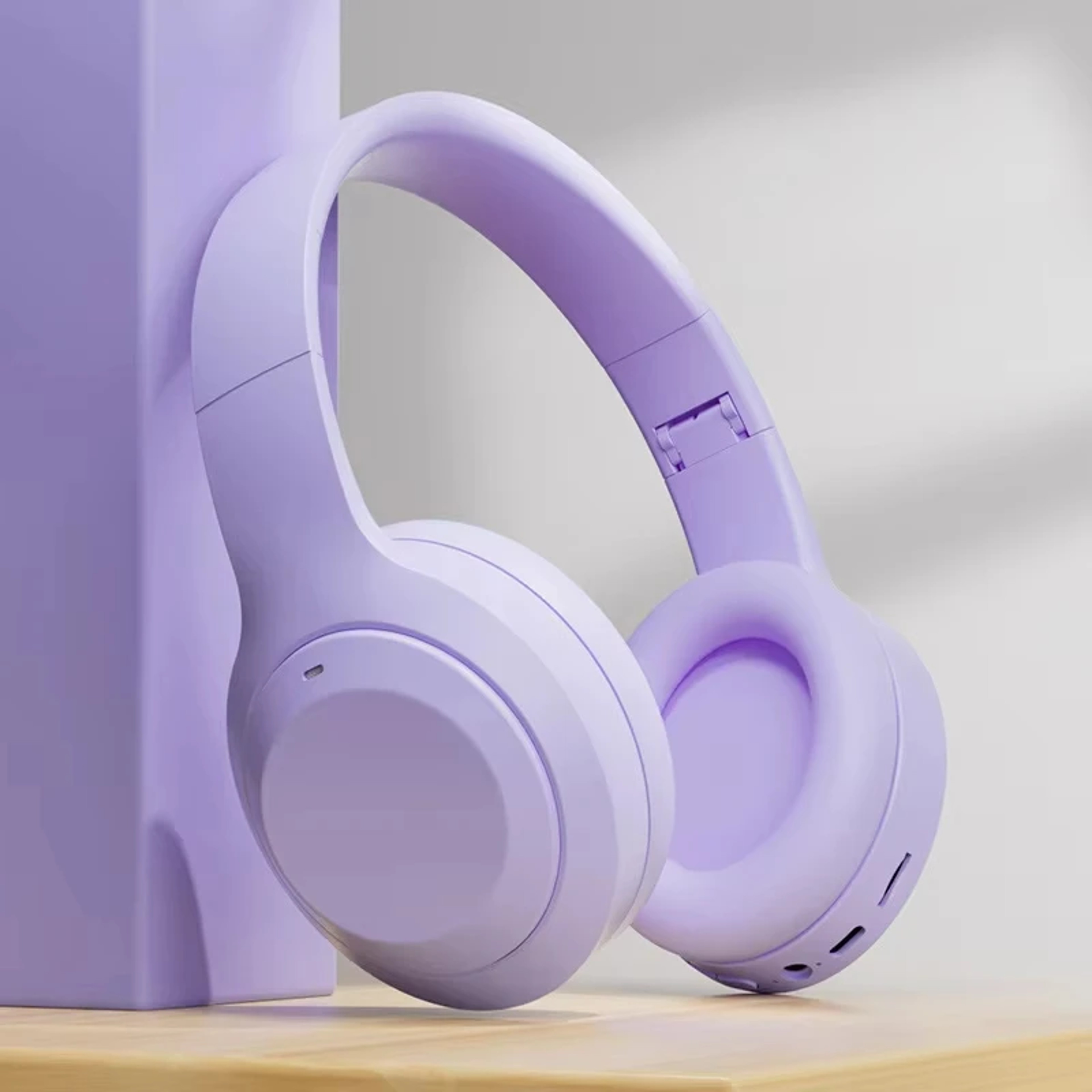 Bluetooth Wireless Gaming Headphones Foldable Over Ear Noise Reduction Headset 6