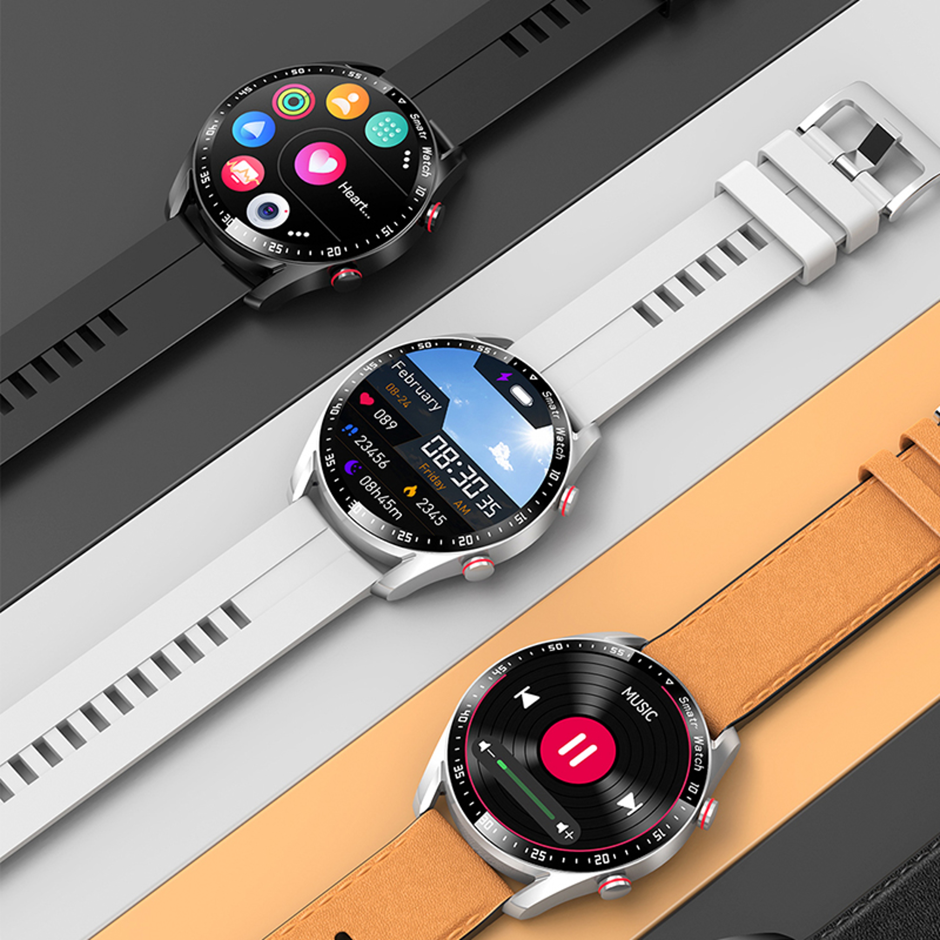 Sports Smart Watch With Bluetooth Calling GPS Tracking  Heart Rate Monitor For Men And Women 7