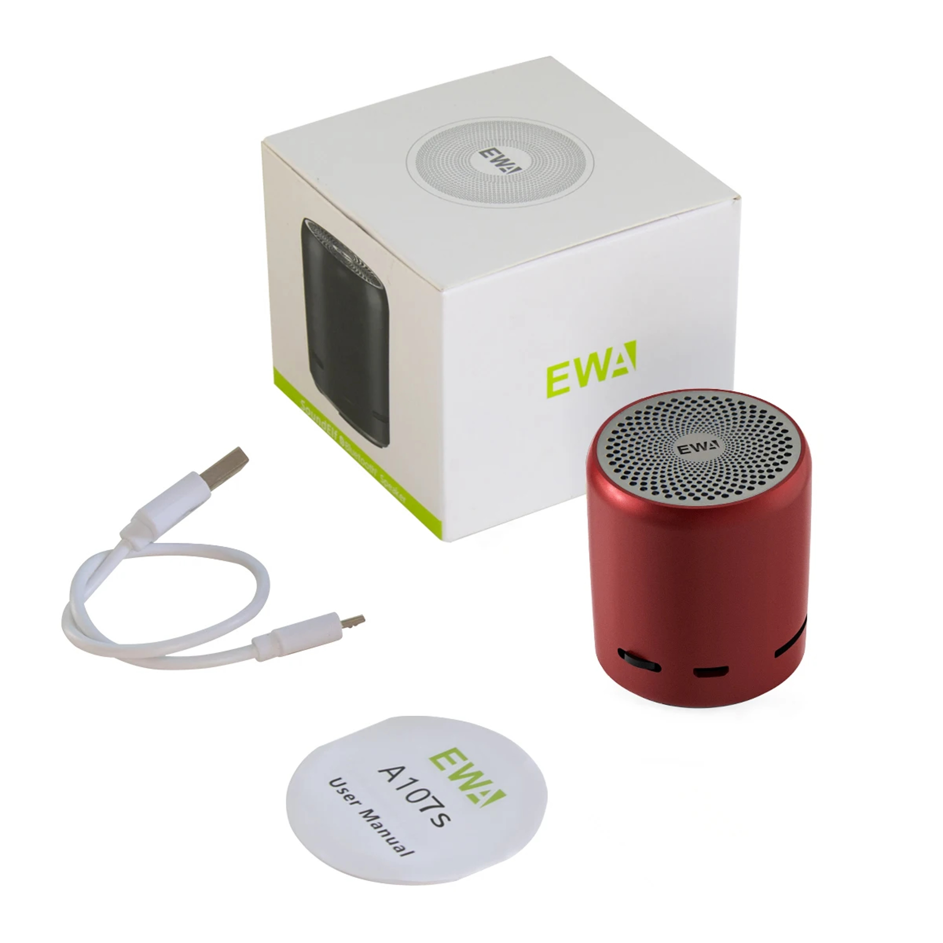 Mini Bluetooth Speaker With TWS Stereo HD Bass Sound  8 Hour Playtime Metal Wireless Speaker 7
