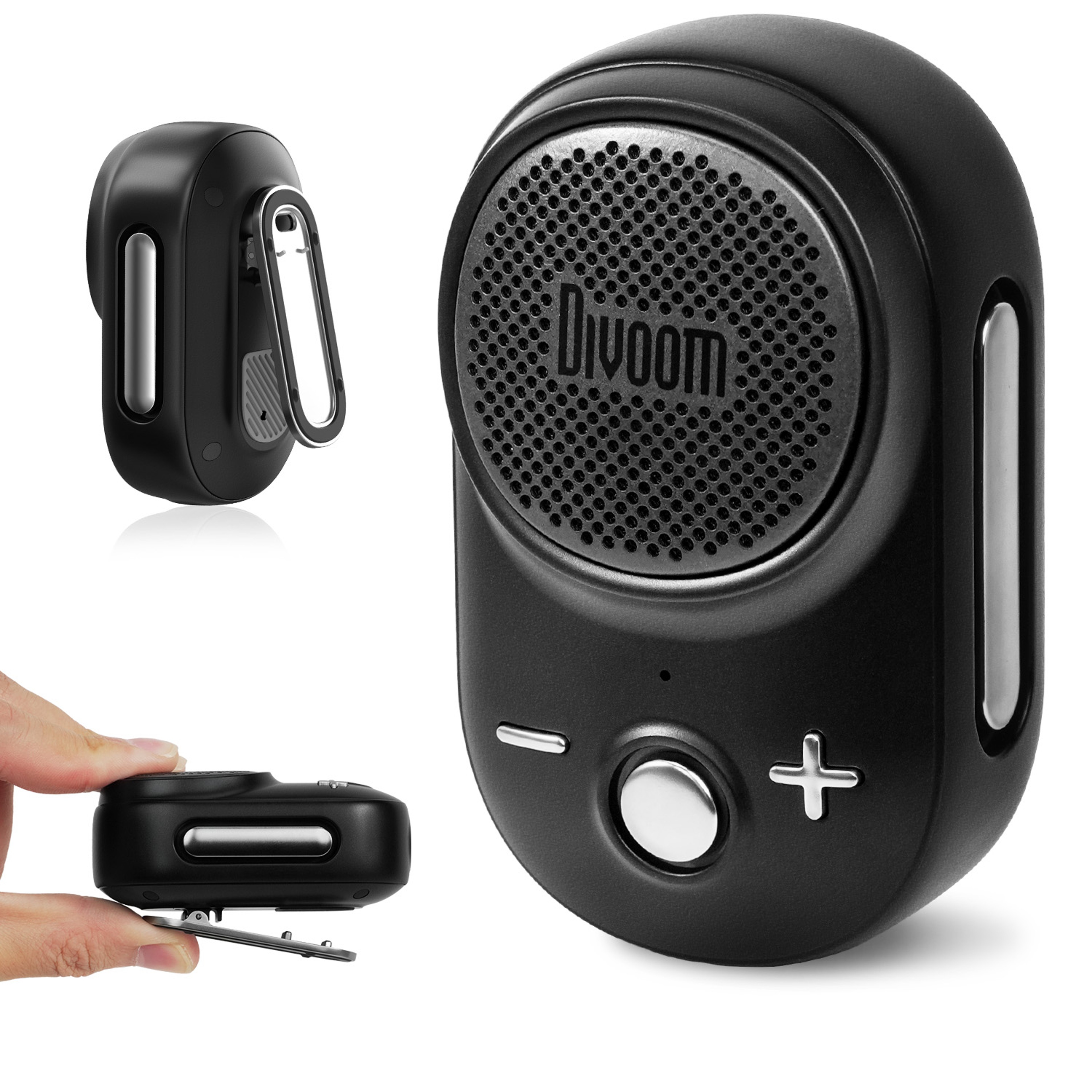 Portable Bluetooth Speaker Waterproof Clip On Camping Speaker With Playtime 3