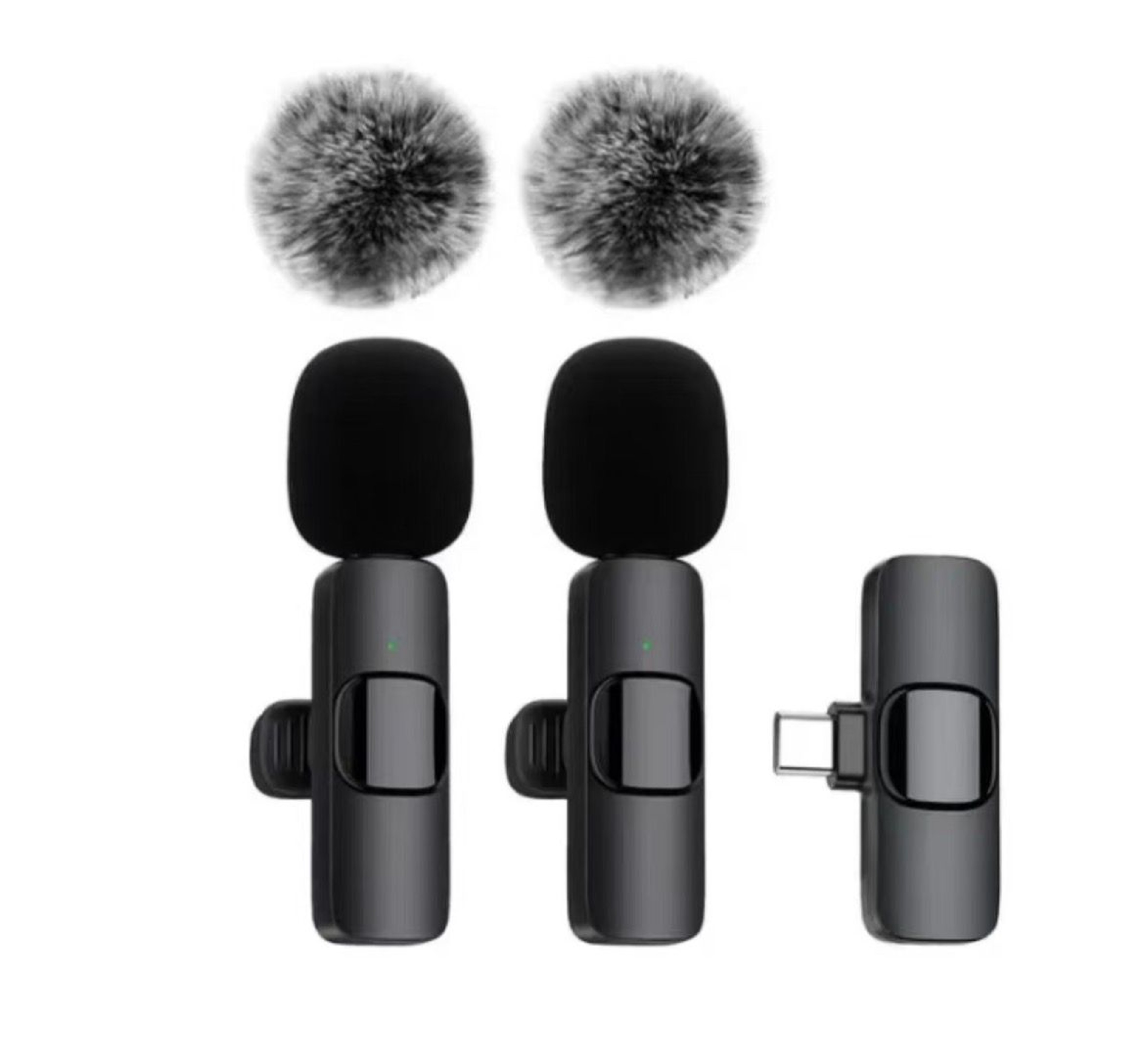 Wireless Lavalier Microphone with Clip On Design for iPhone Android & iPad – view 8