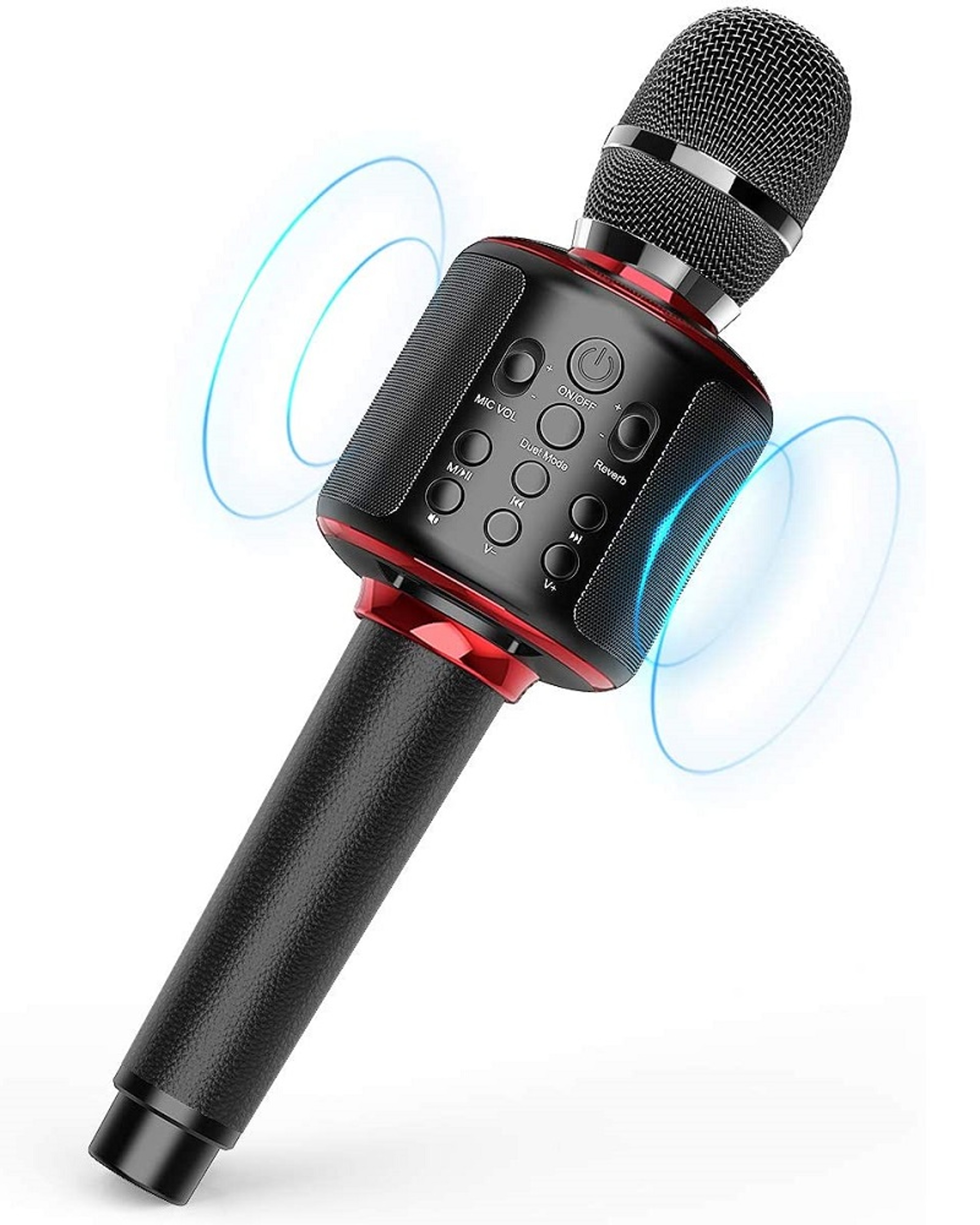 Bluetooth Karaoke Microphone With Speaker Portable Wireless Singing Machine For Kids  Adults 2