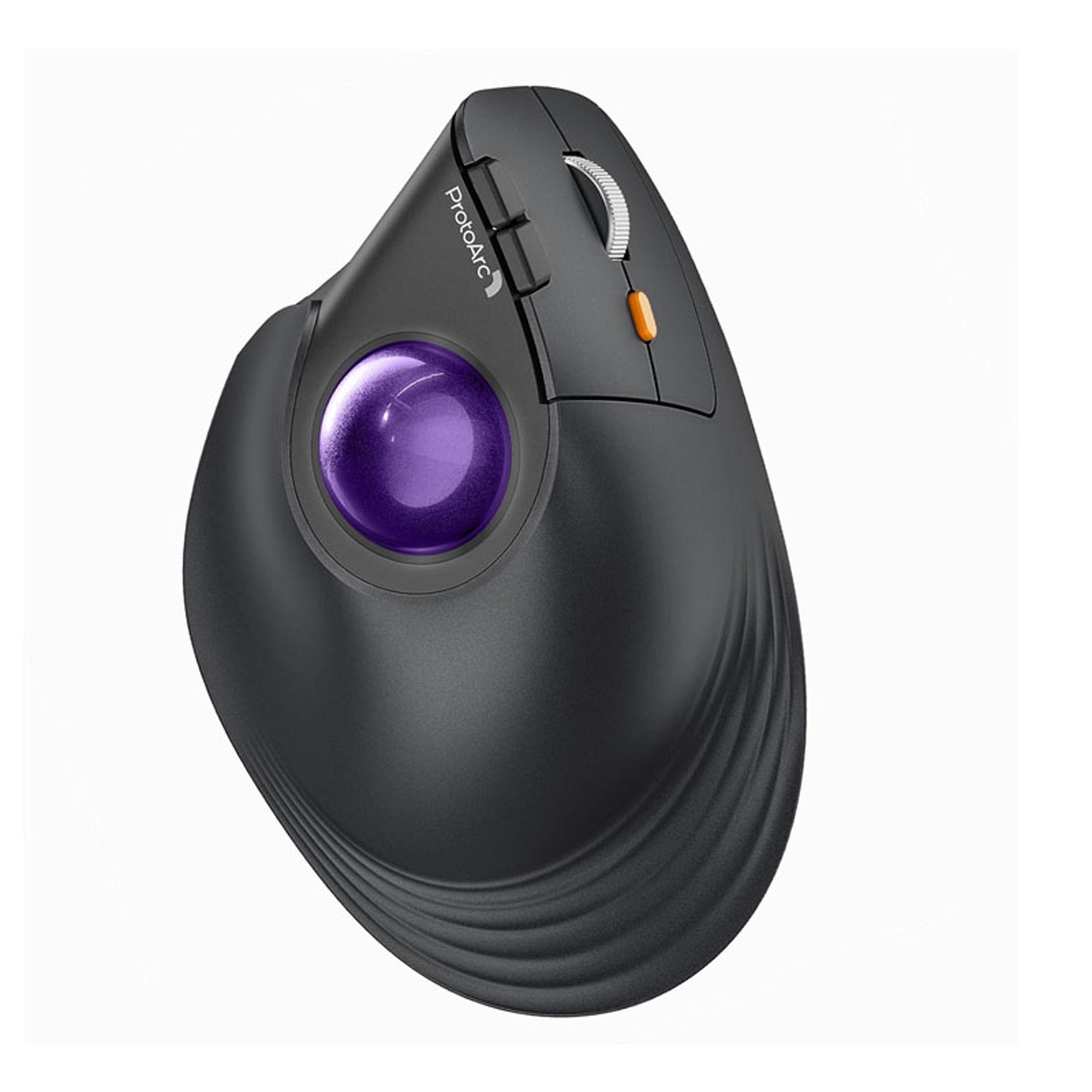 Vertical Wireless Bluetooth Trackball Mouse Rechargeable Ergonomic Thumb Rollerball For PC  Laptop 1