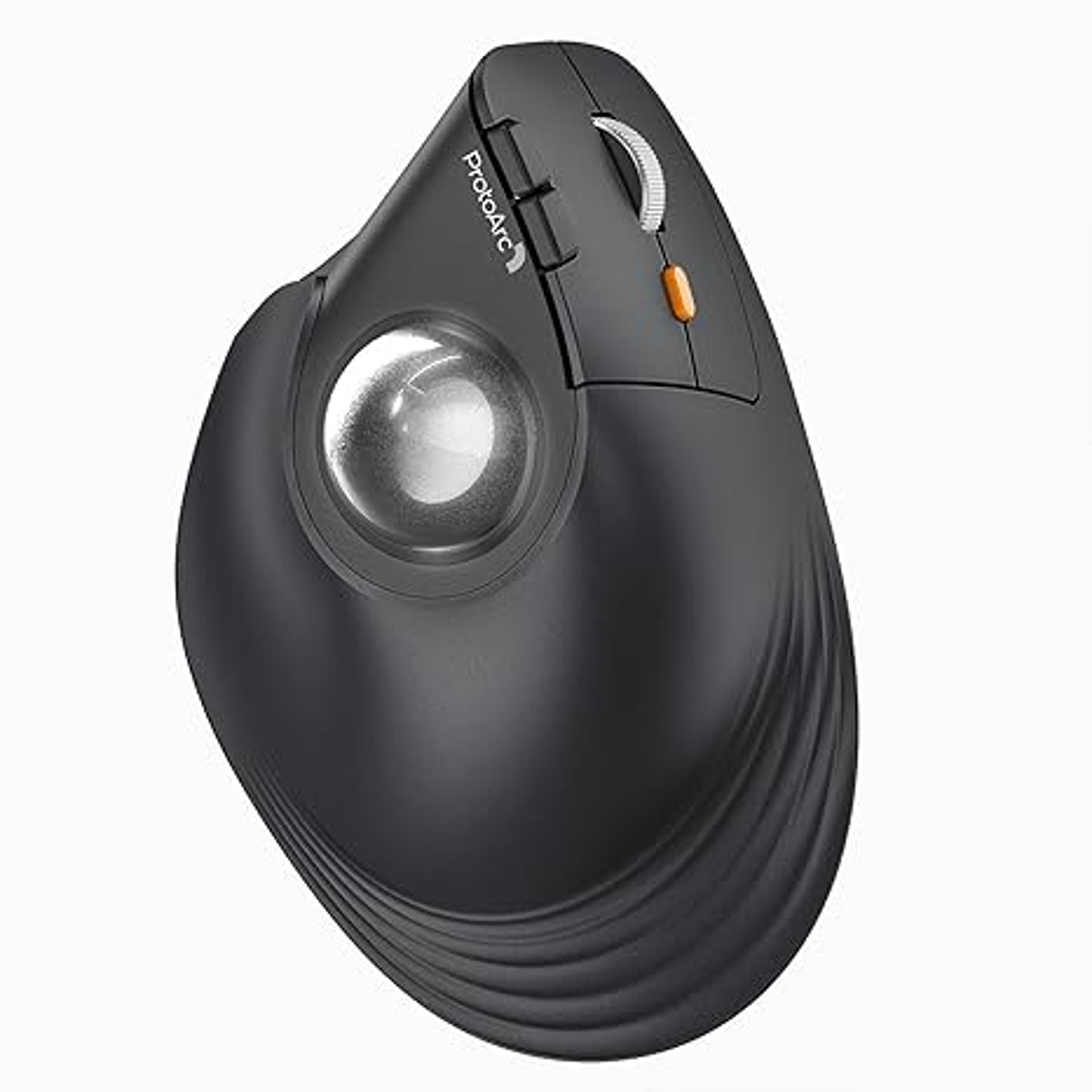 Vertical Wireless Bluetooth Trackball Mouse Rechargeable Ergonomic Thumb Rollerball For PC  Laptop 3