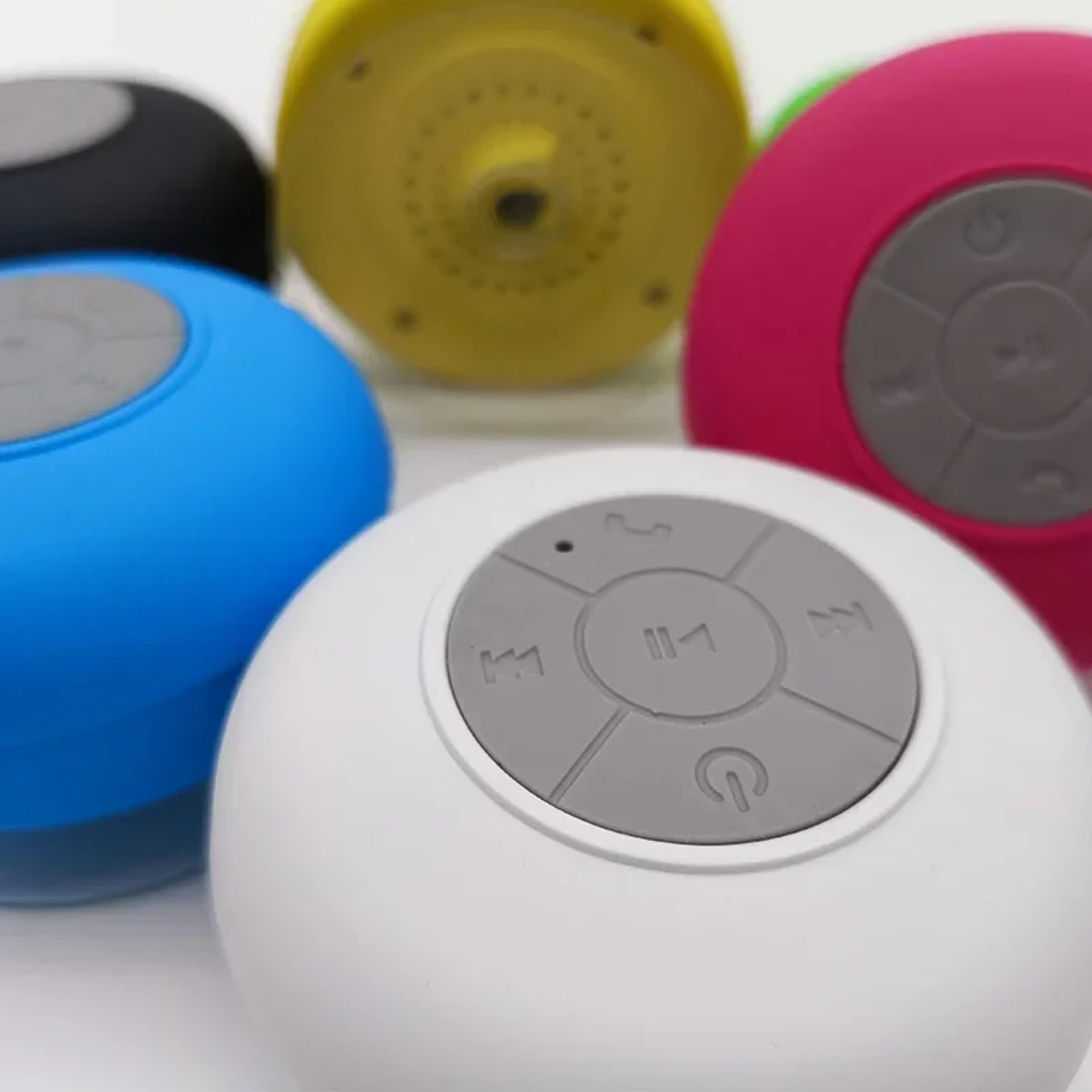 Waterproof Bluetooth Speaker With Suction Cup Mini Shower Speaker For Bathroom Pool  Beach 3