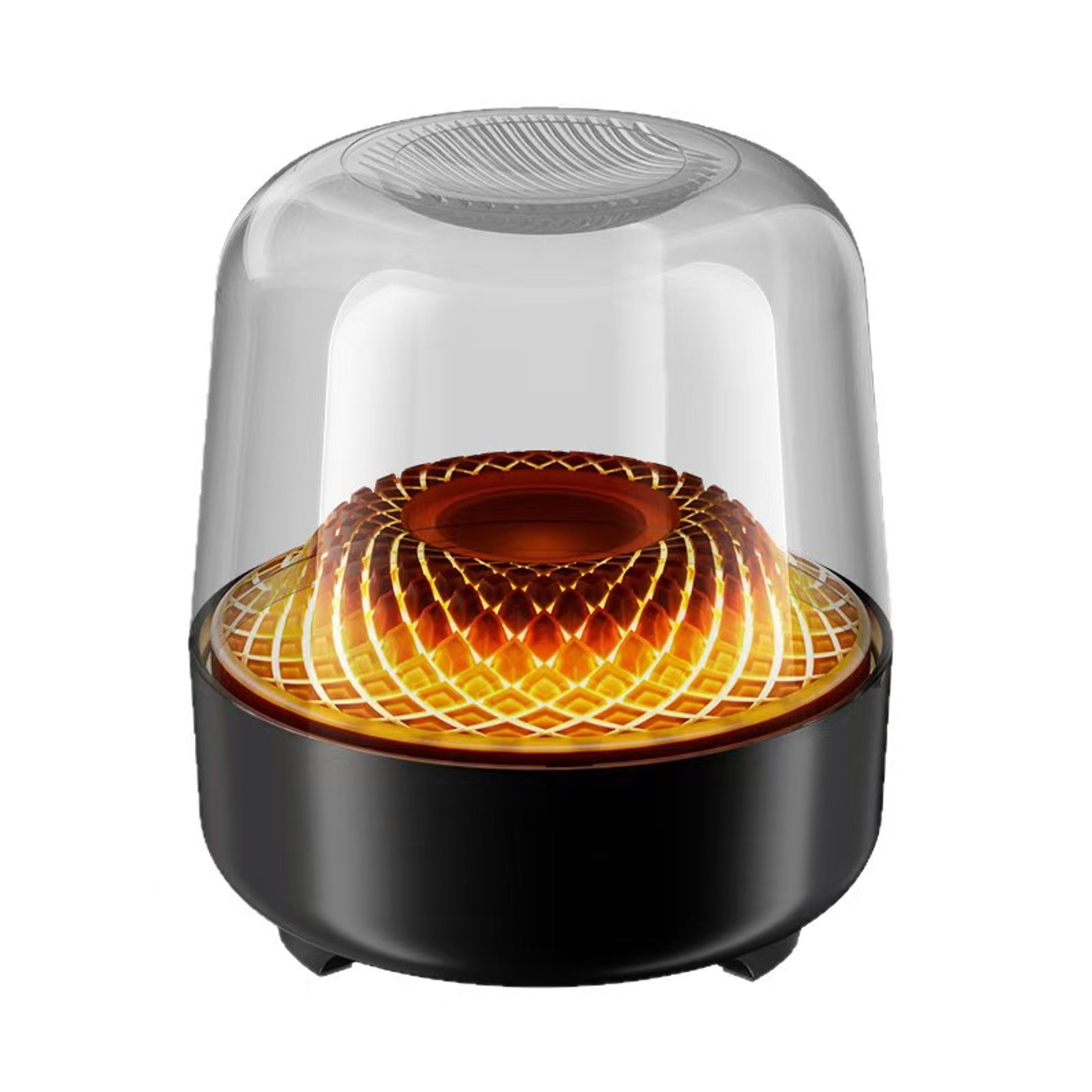 Crystal Pro Portable Bluetooth Speaker With Deep Bass TF Card Slot  FM Radio 0