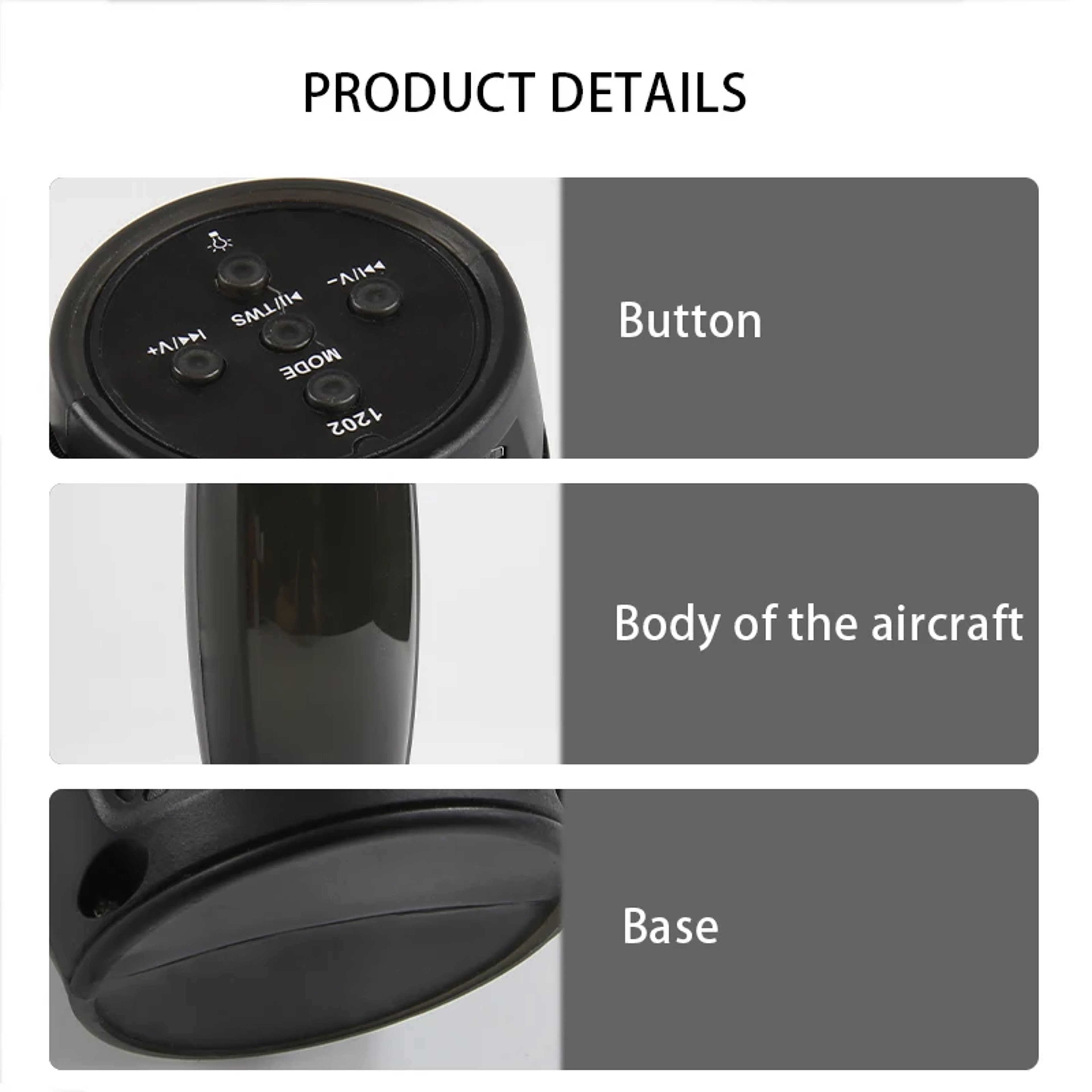 Portable Bluetooth Speaker With Deep Bass LED Lights  Wireless Sound System 2