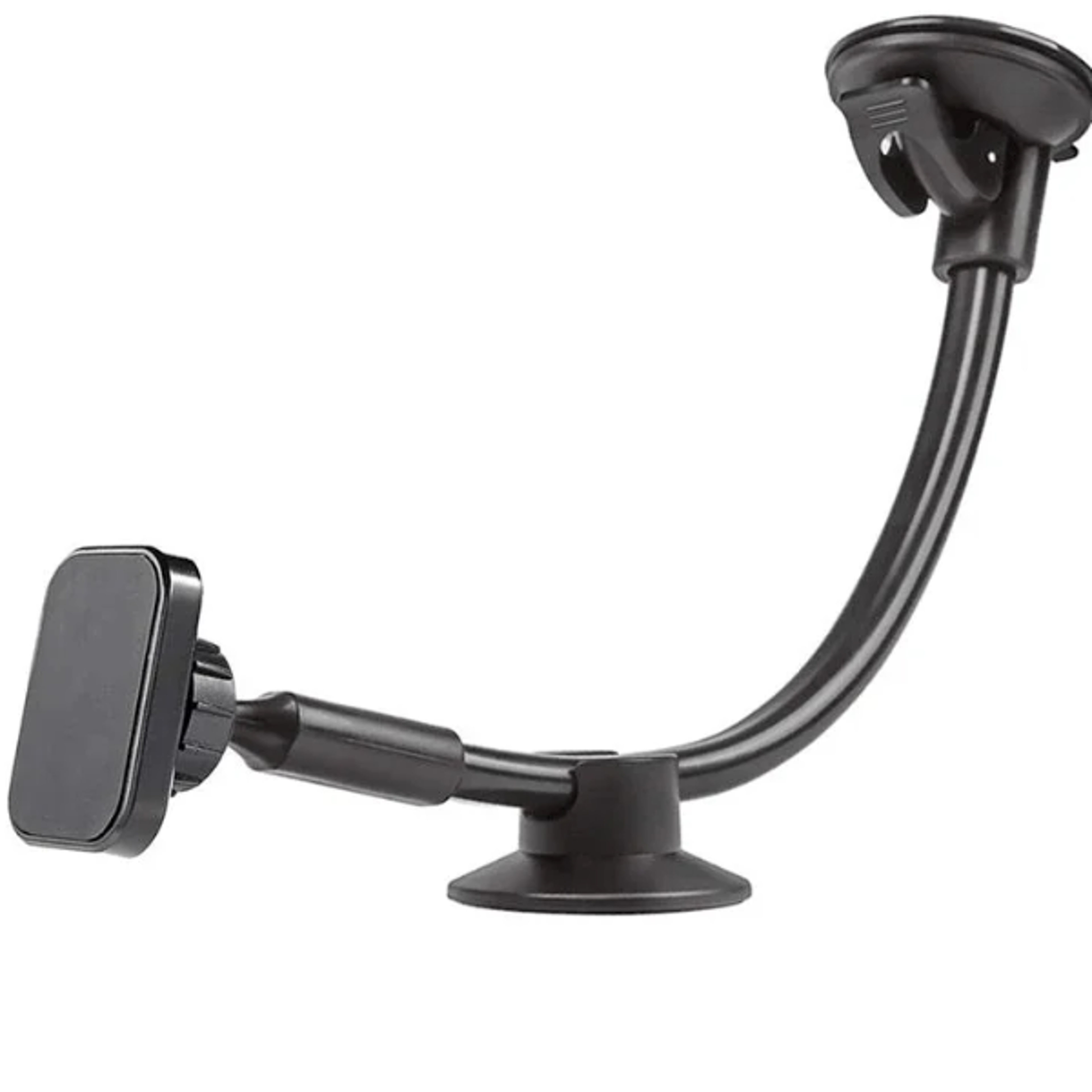 wwwaliexpresl Magnetic Car Phone Holder With Long Arm Dashboard  Windshield Mount 0