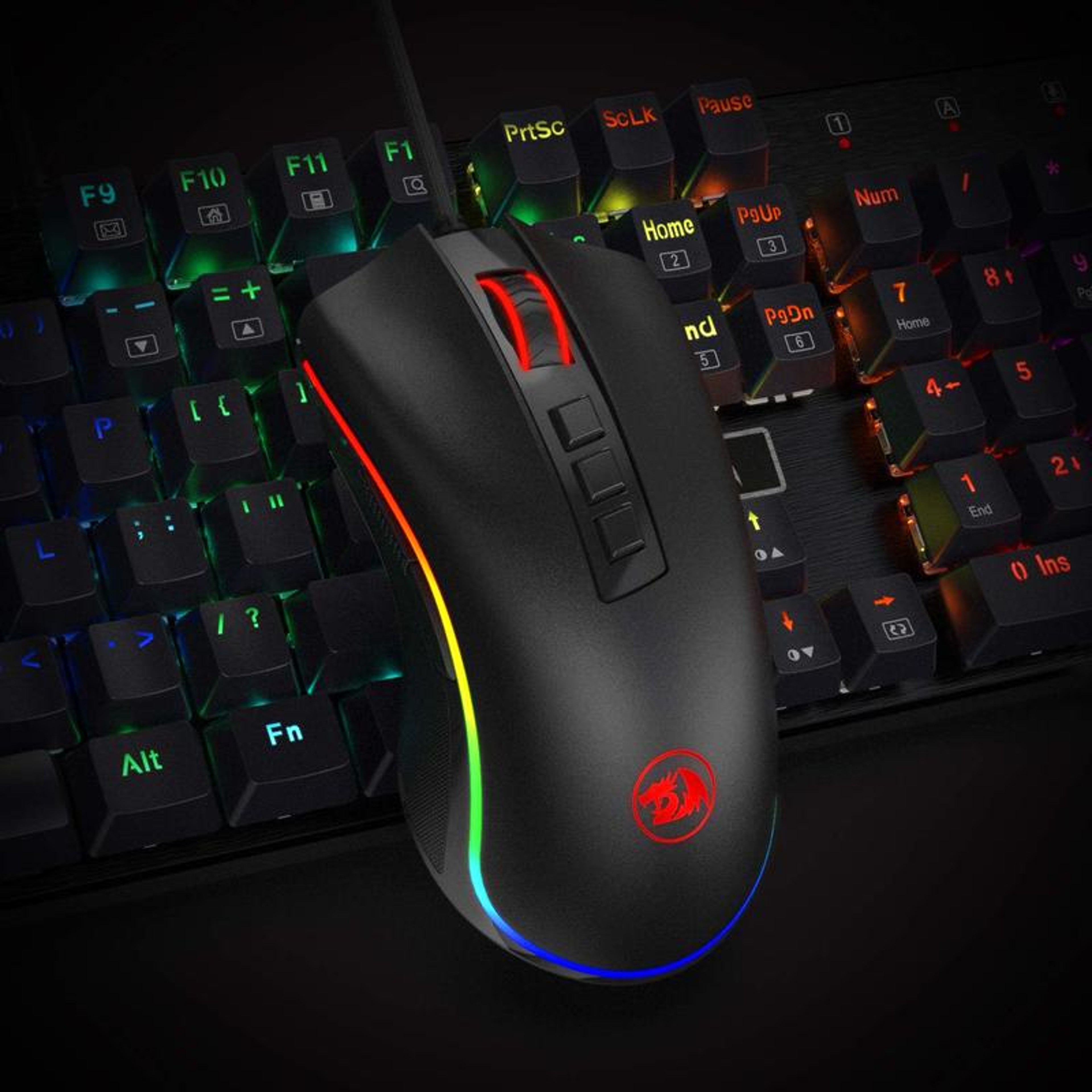 ProStrike RGB Wired Gaming Mouse DPI With Programmable Buttons 4