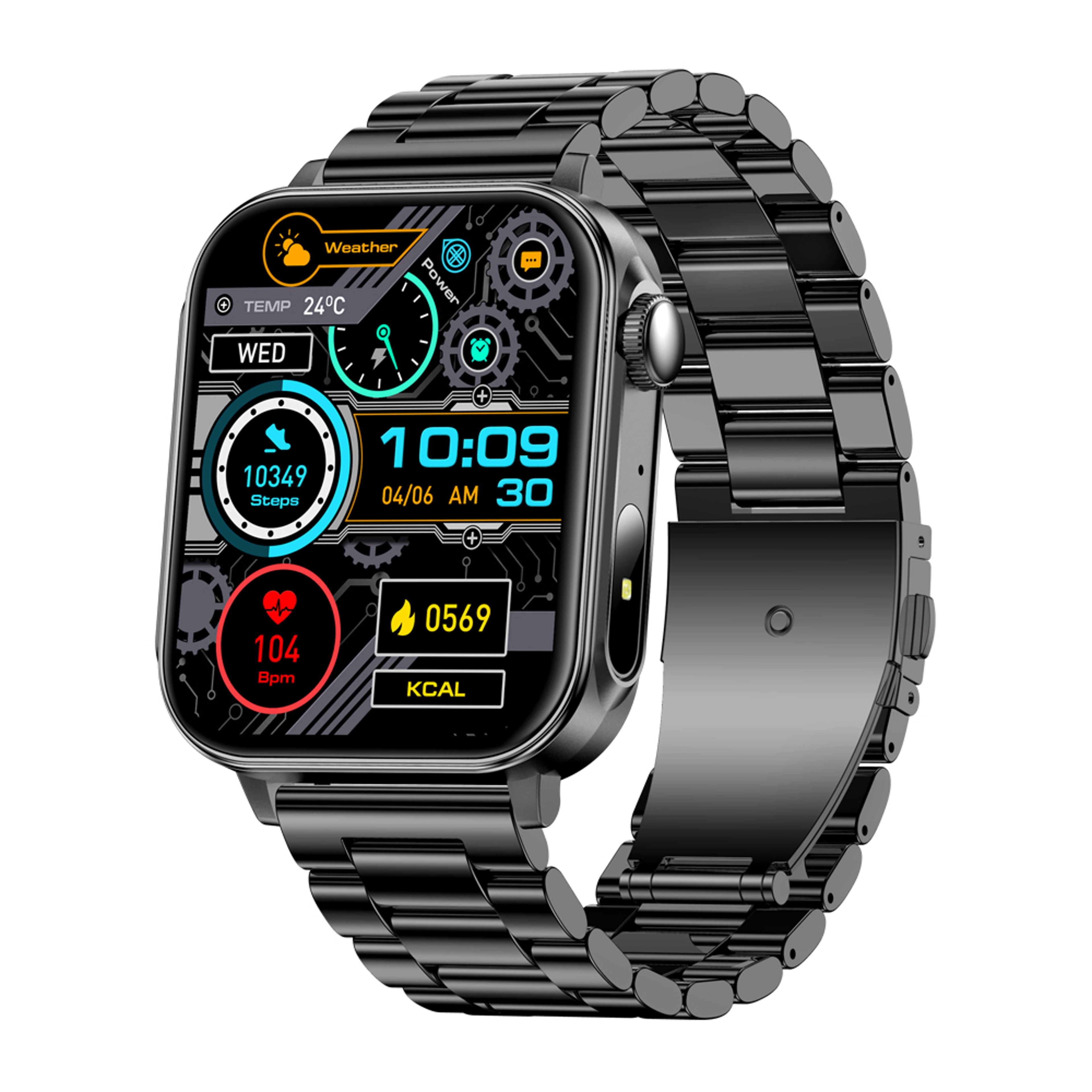 Bluetooth Calling Smartwatch With Health Tracking Waterproof For Android And IPhone 0