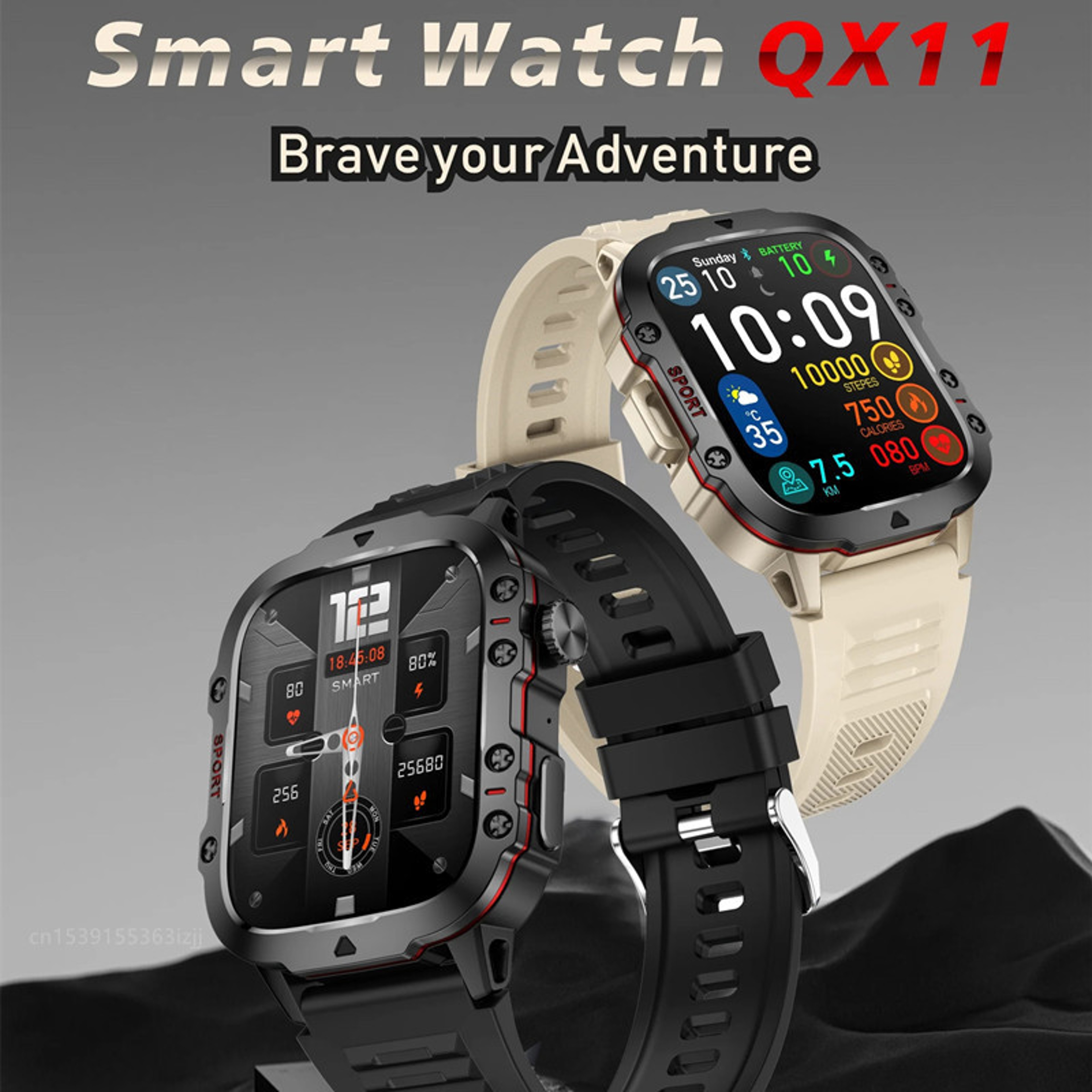 Bluetooth Calling Smartwatch With Fitness Tracker And Voice Assistant 5