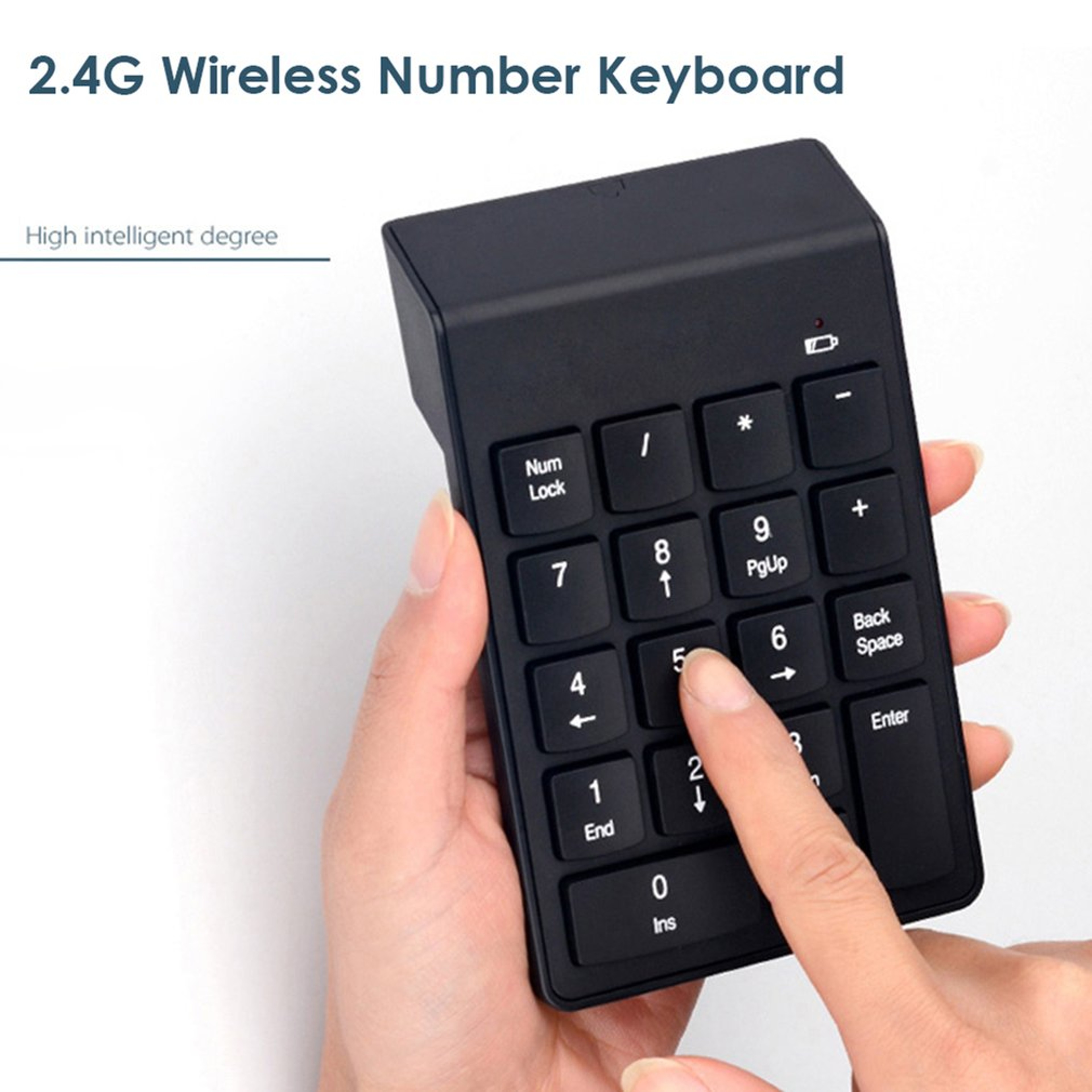 Wireless Numeric Keypad Keys USB Number Pad For Laptop And PC 2