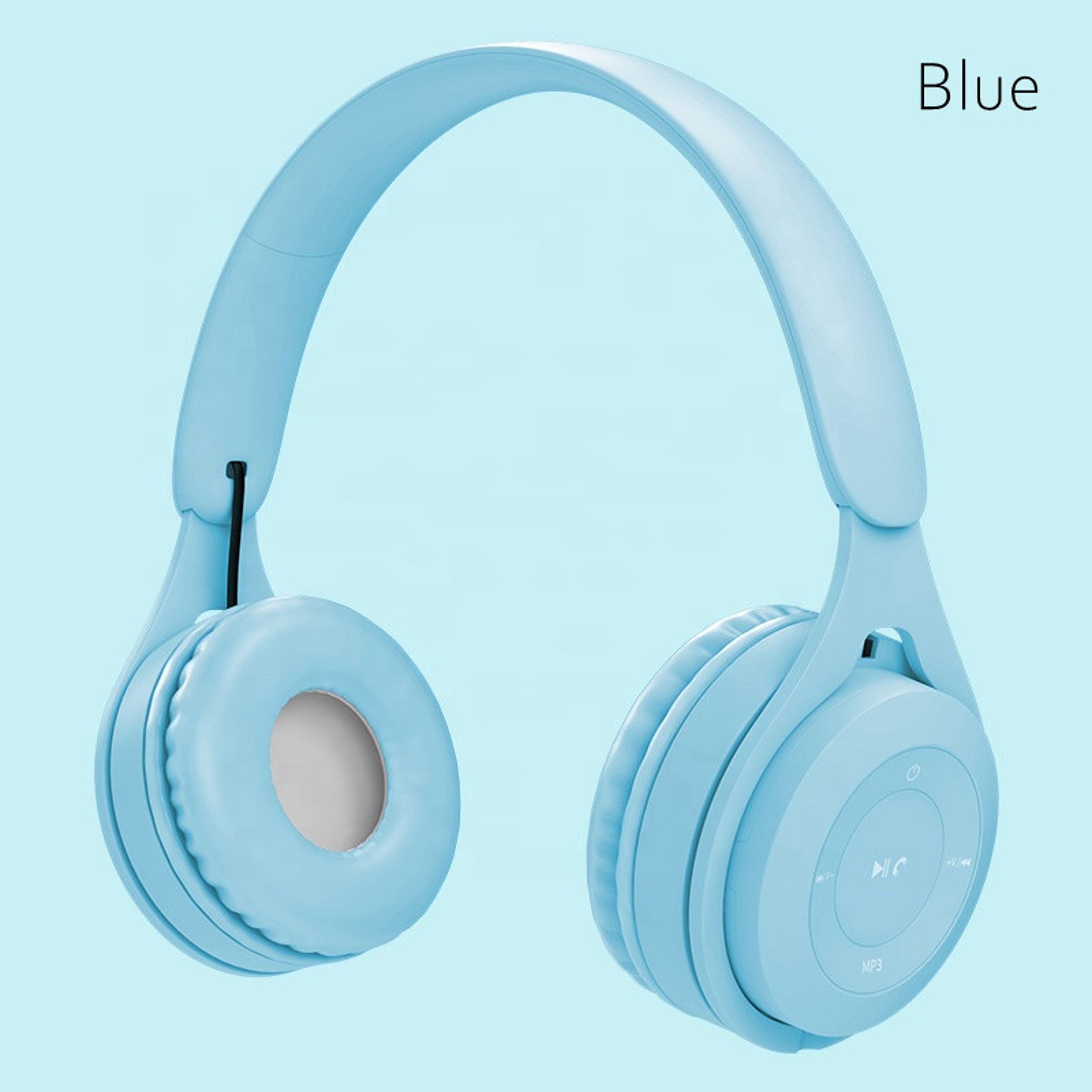 Cute Bluetooth Headphones With Mic Wireless Gaming Headset For Mobile Tablet  Everyday Listening 6