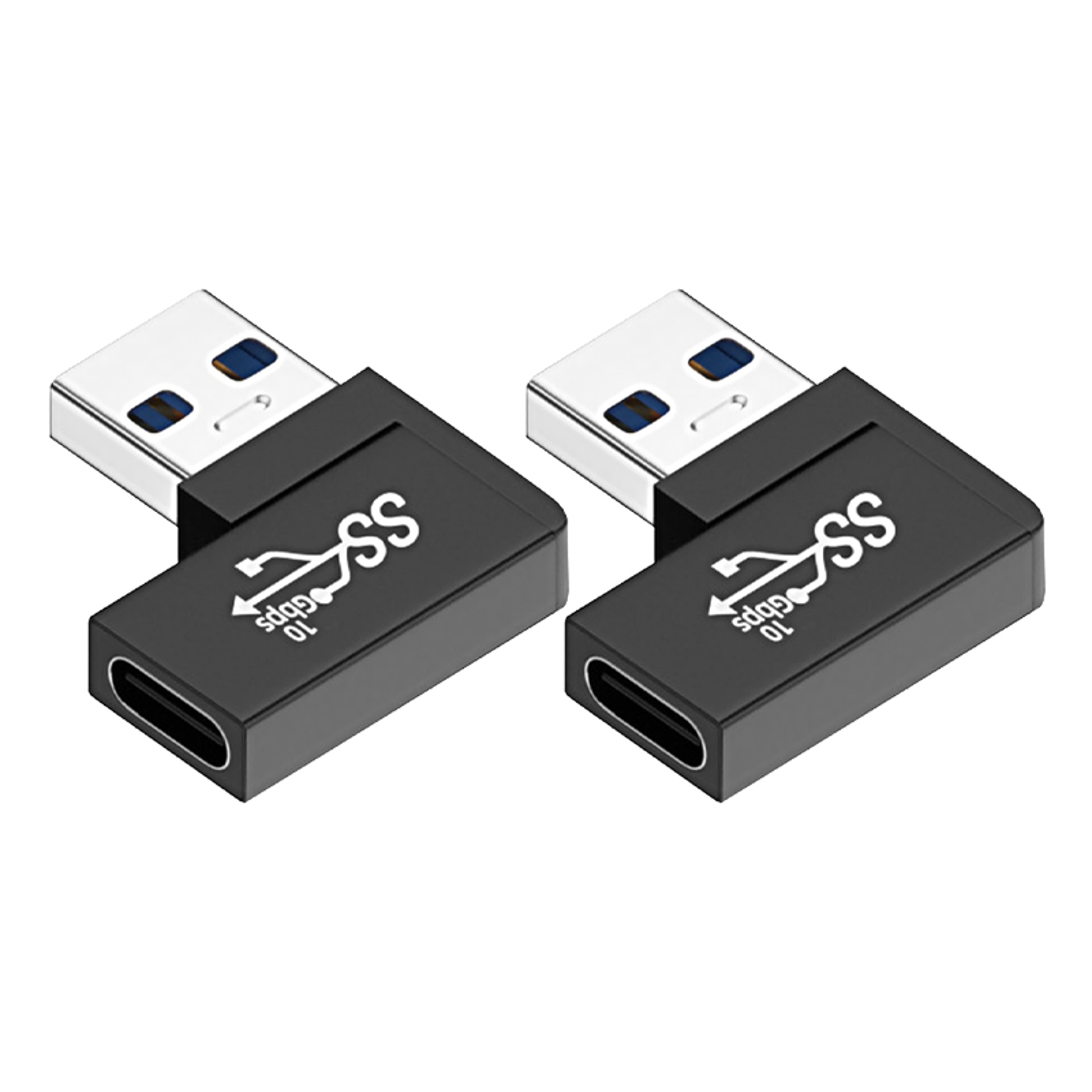 USB A To USB C Adapter USB Right Angle Data Transfer Converter 1