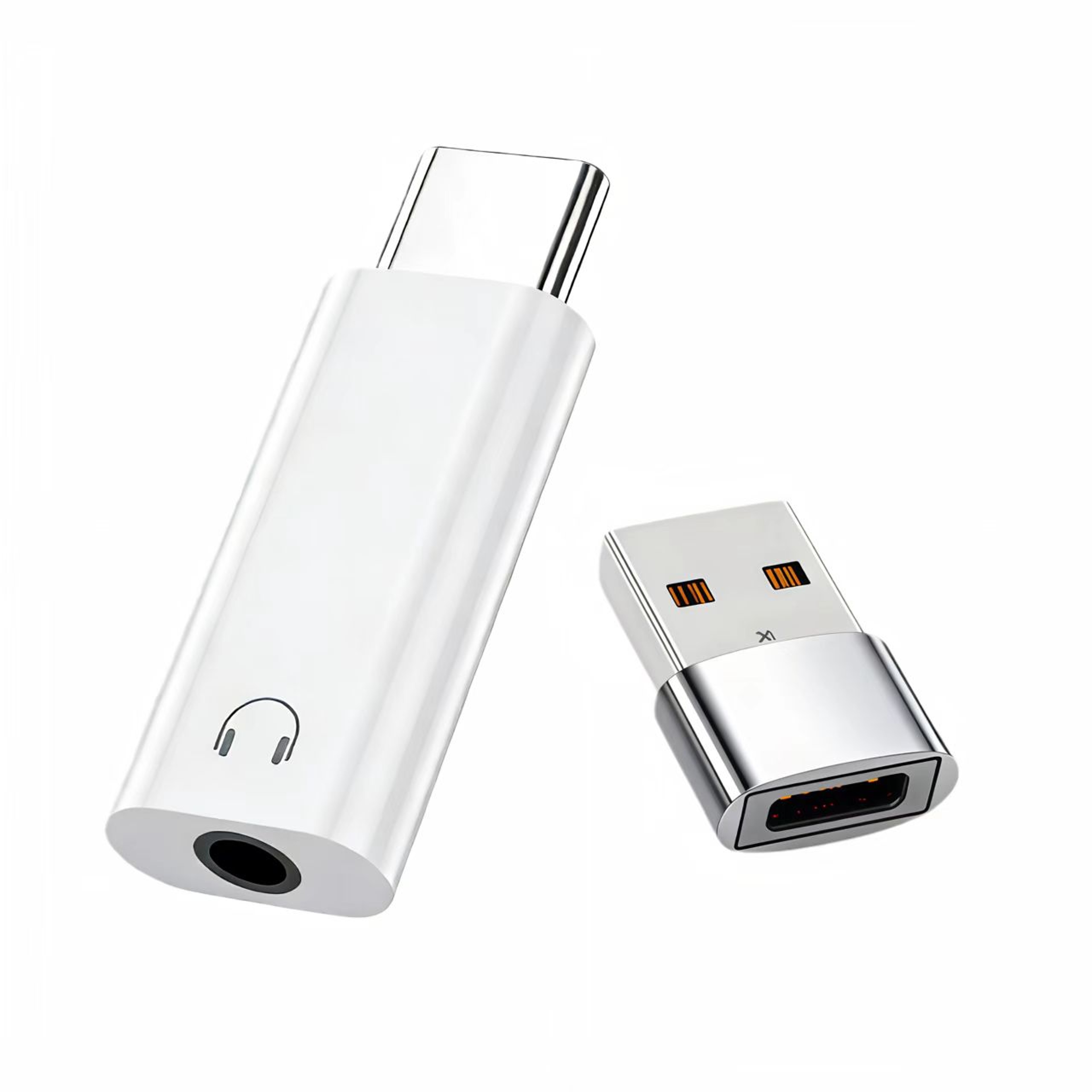 USB C To Adapter Type C Audio Converter For Smartphones Laptops  Wired Headphones 1
