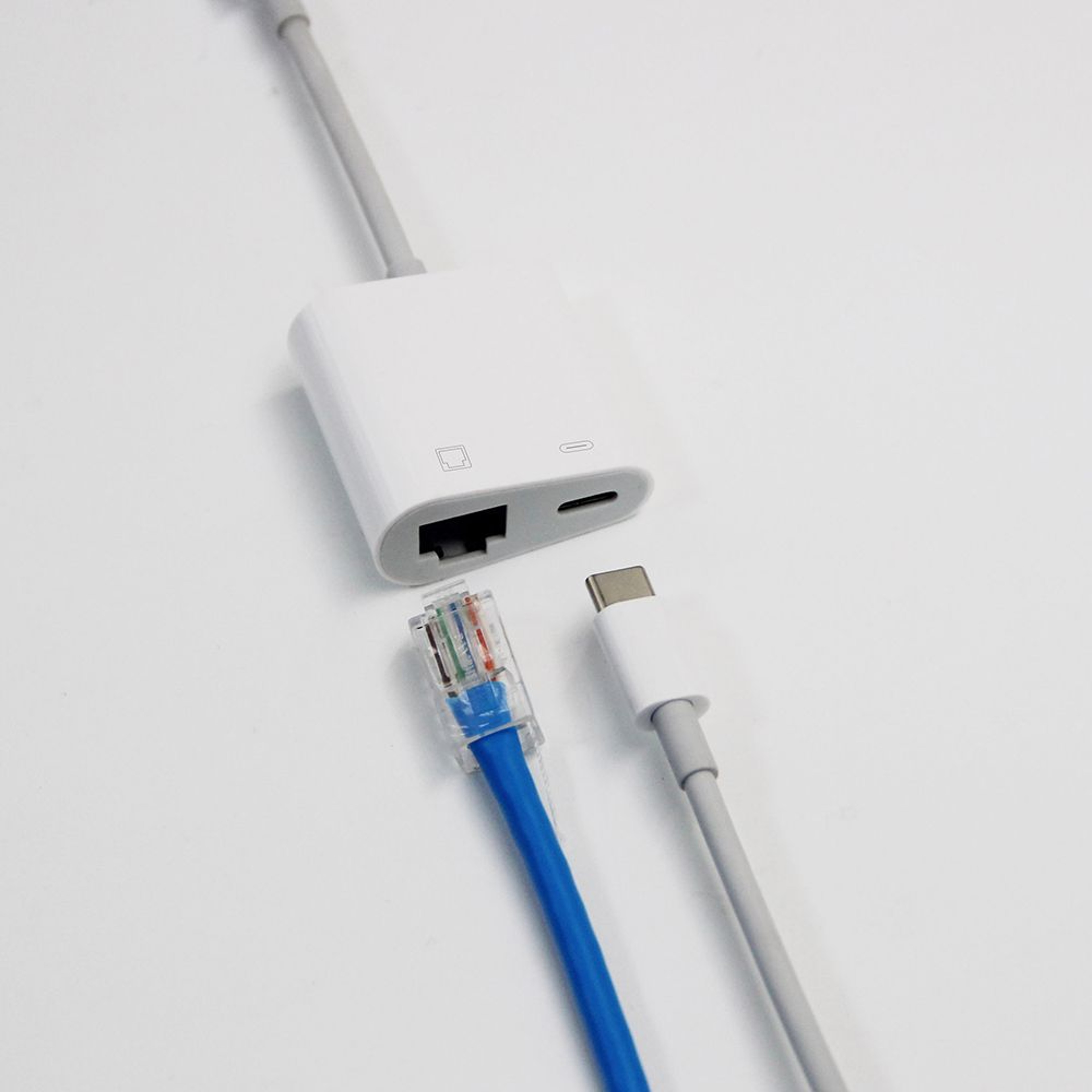 USB C To Ethernet Adapter With PD Charging Type C LAN Converter For Laptop Tablet And Phone 3