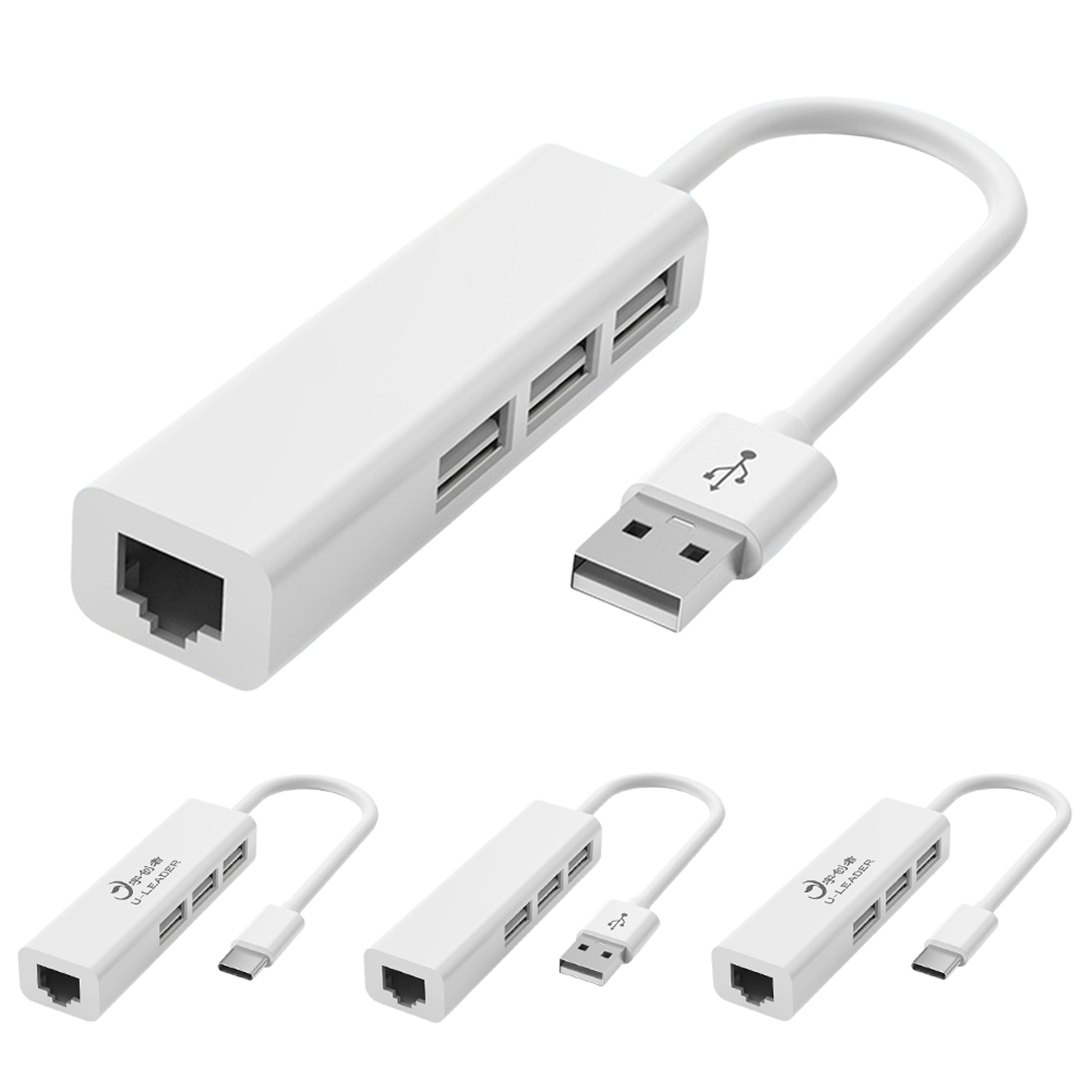 USB C Docking Station Hub With Ethernet USB Ports And Type C Adapter 1