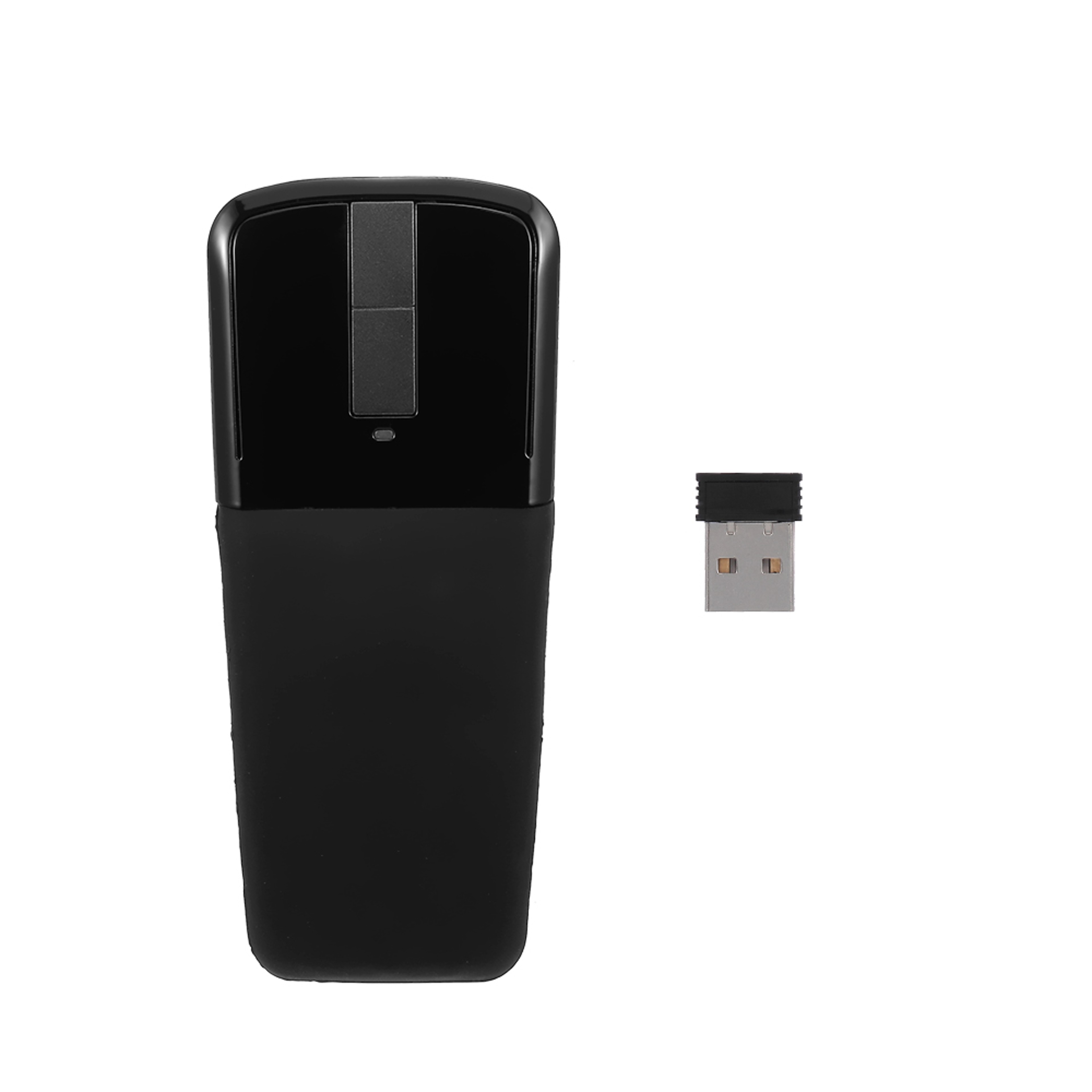 Wireless Folding Mouse Touch Function Portable Arc Mouse For Laptop PC 1