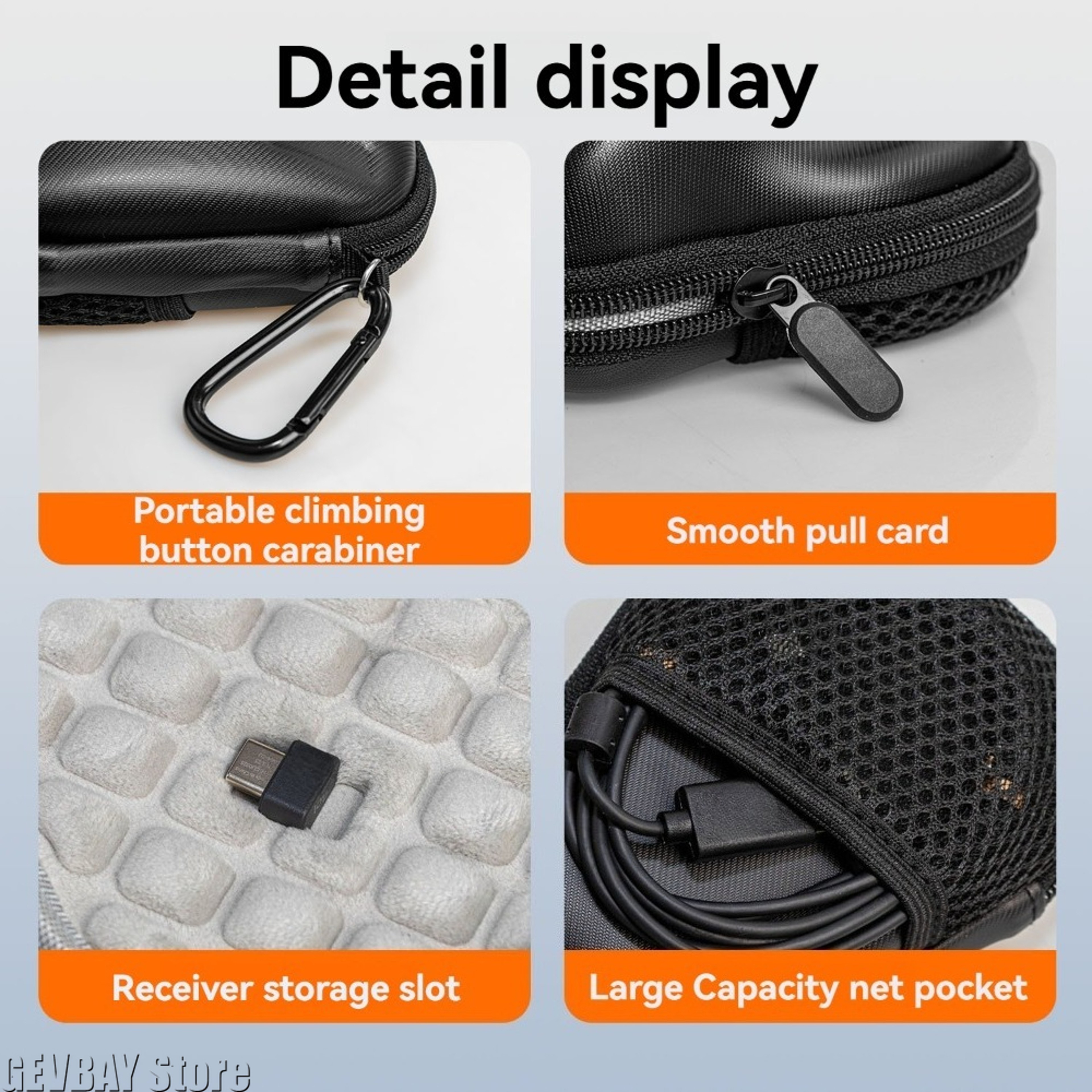 Logitech MX Master Case Hard Waterproof Wireless Mouse Carrying Case For MX Master 2