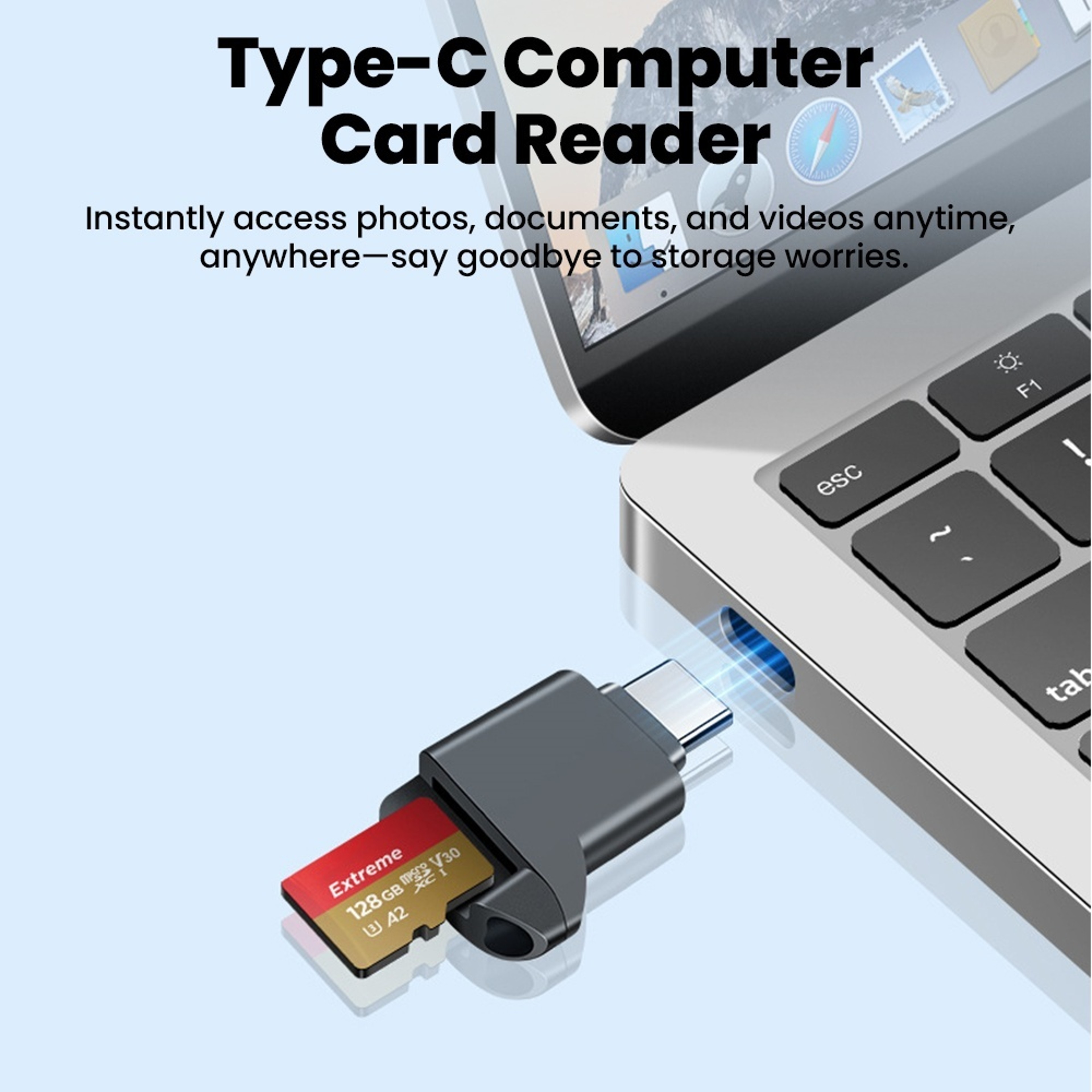 USB TF Card Reader USB Micro SD Memory Card Adapter For Fast Data Transfer 4