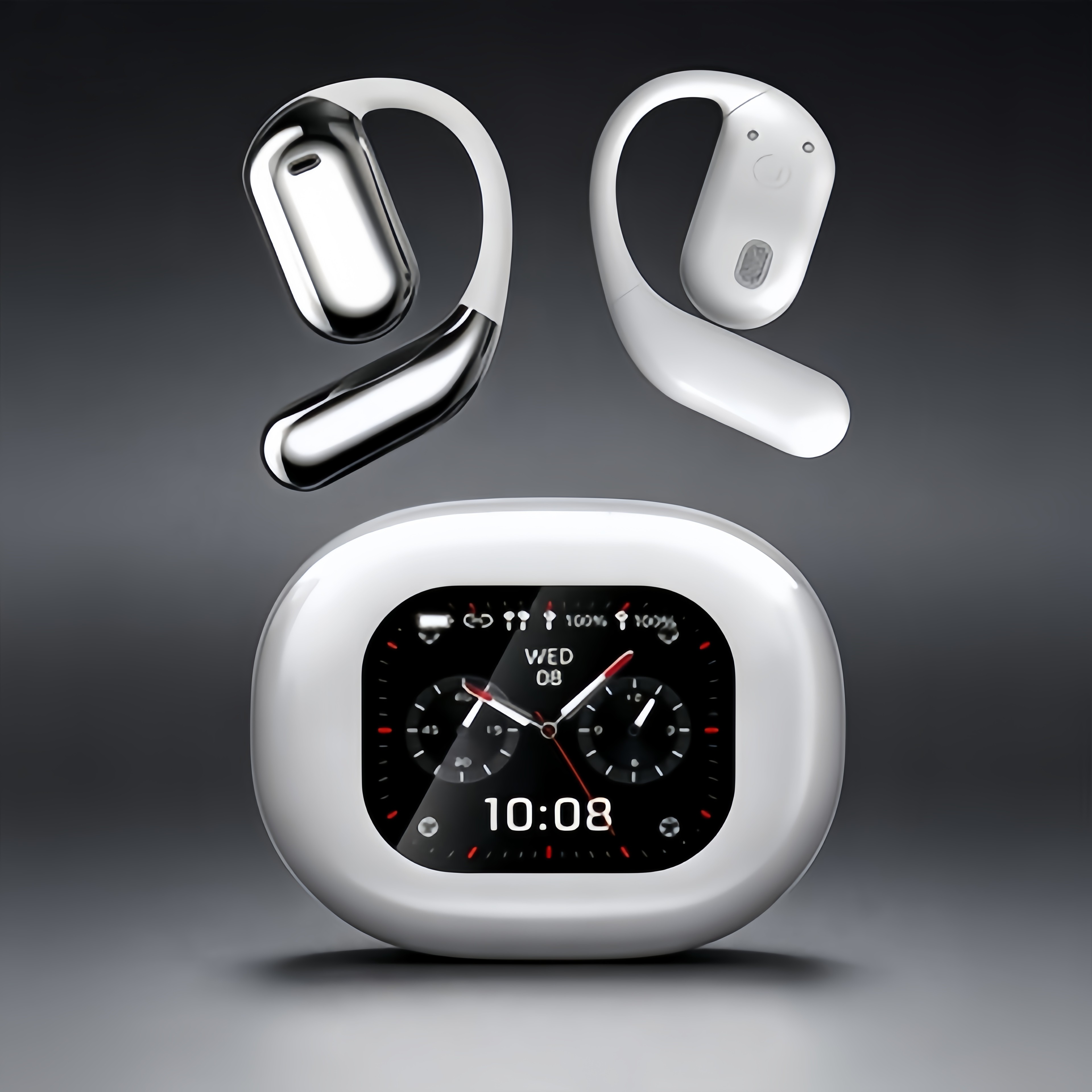 Pro AI Translation Earbuds Real Time Language Translator With ANC And LCD Touch Screen 1