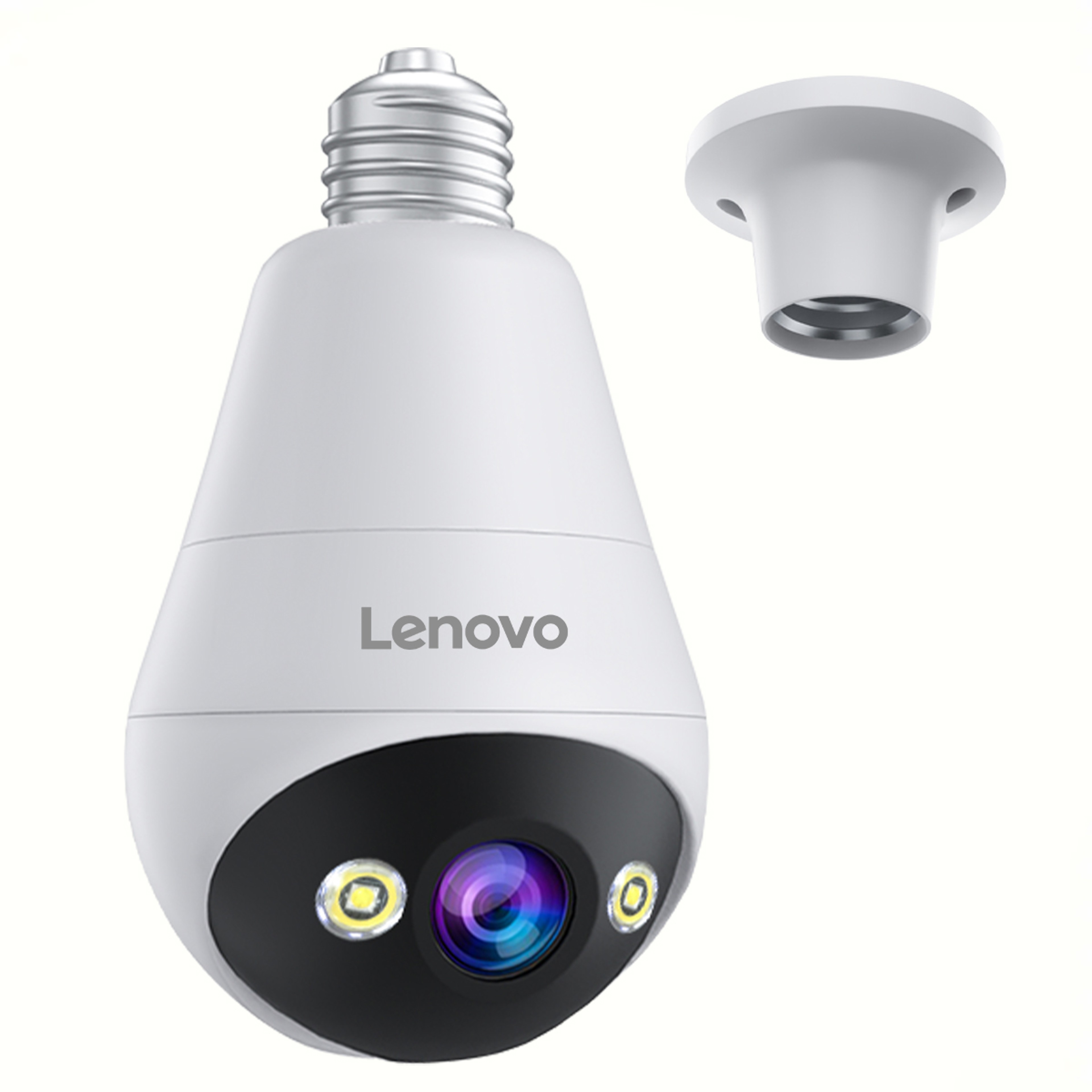Light Bulb Security Camera WiFi Smart Wireless Home Camera With Color Night Vision 0