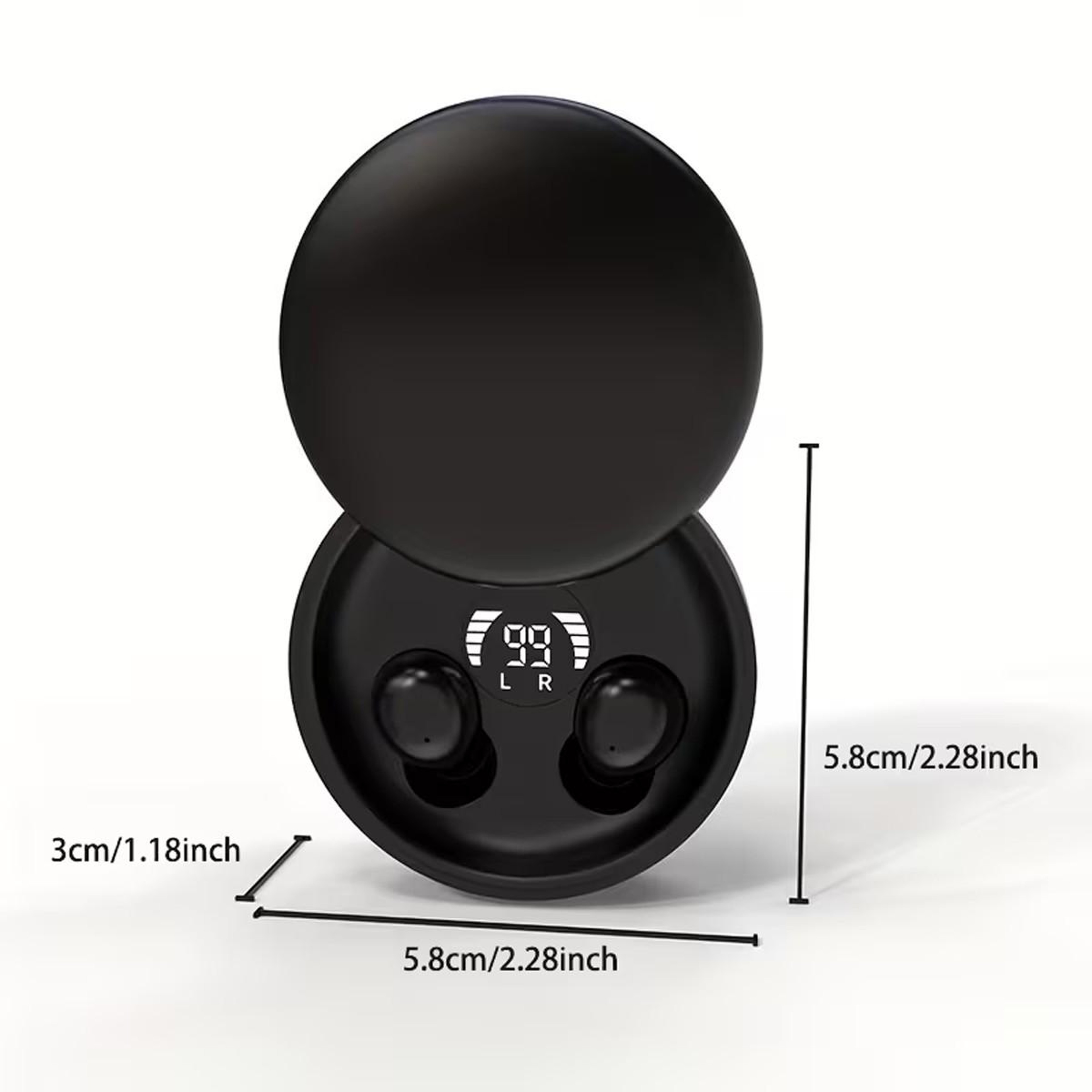 Bluetooth Wireless Earbuds Mini Sleep Headphones With Deep Bass And Charging Case 6
