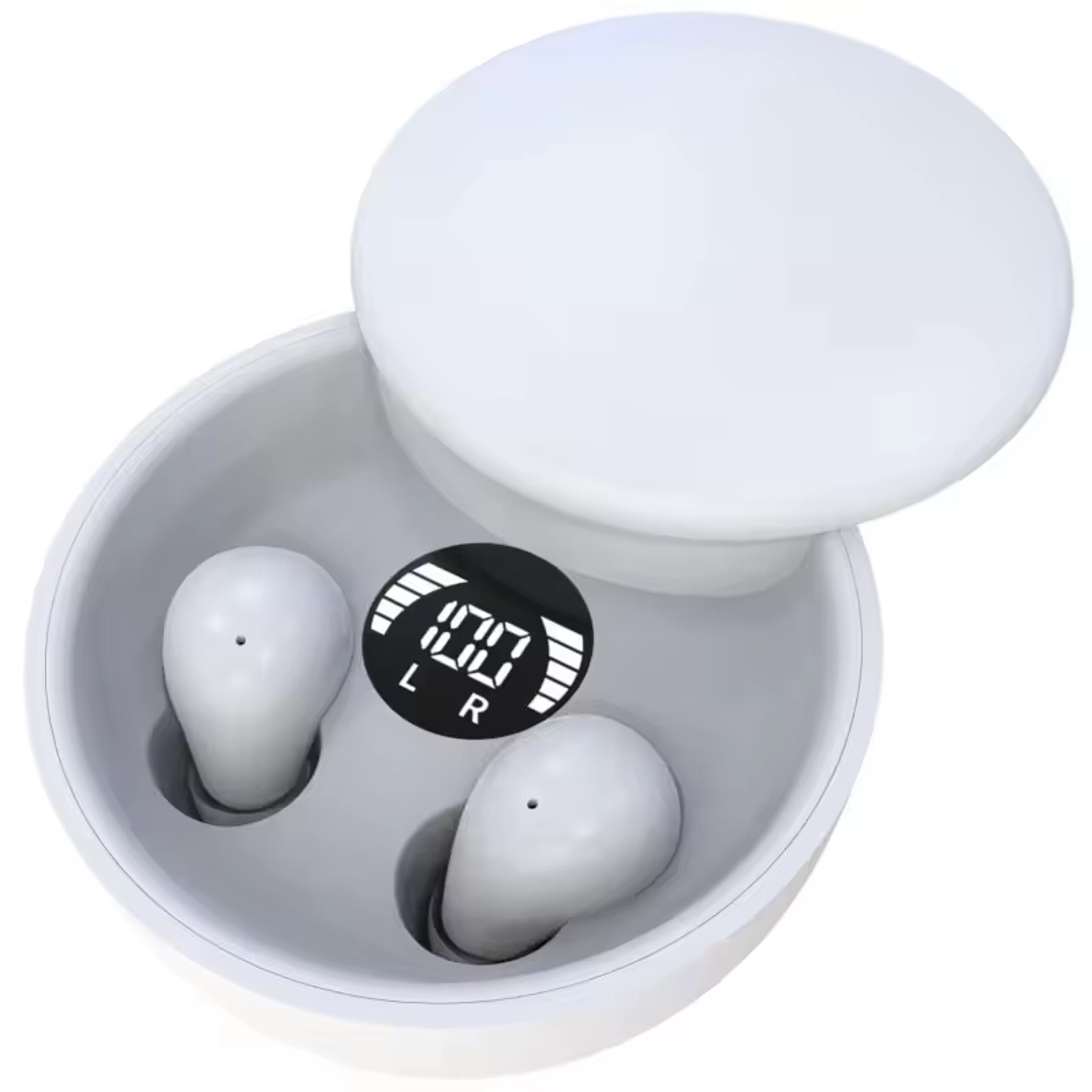Bluetooth Wireless Earbuds Mini Sleep Headphones With Deep Bass And Charging Case 2