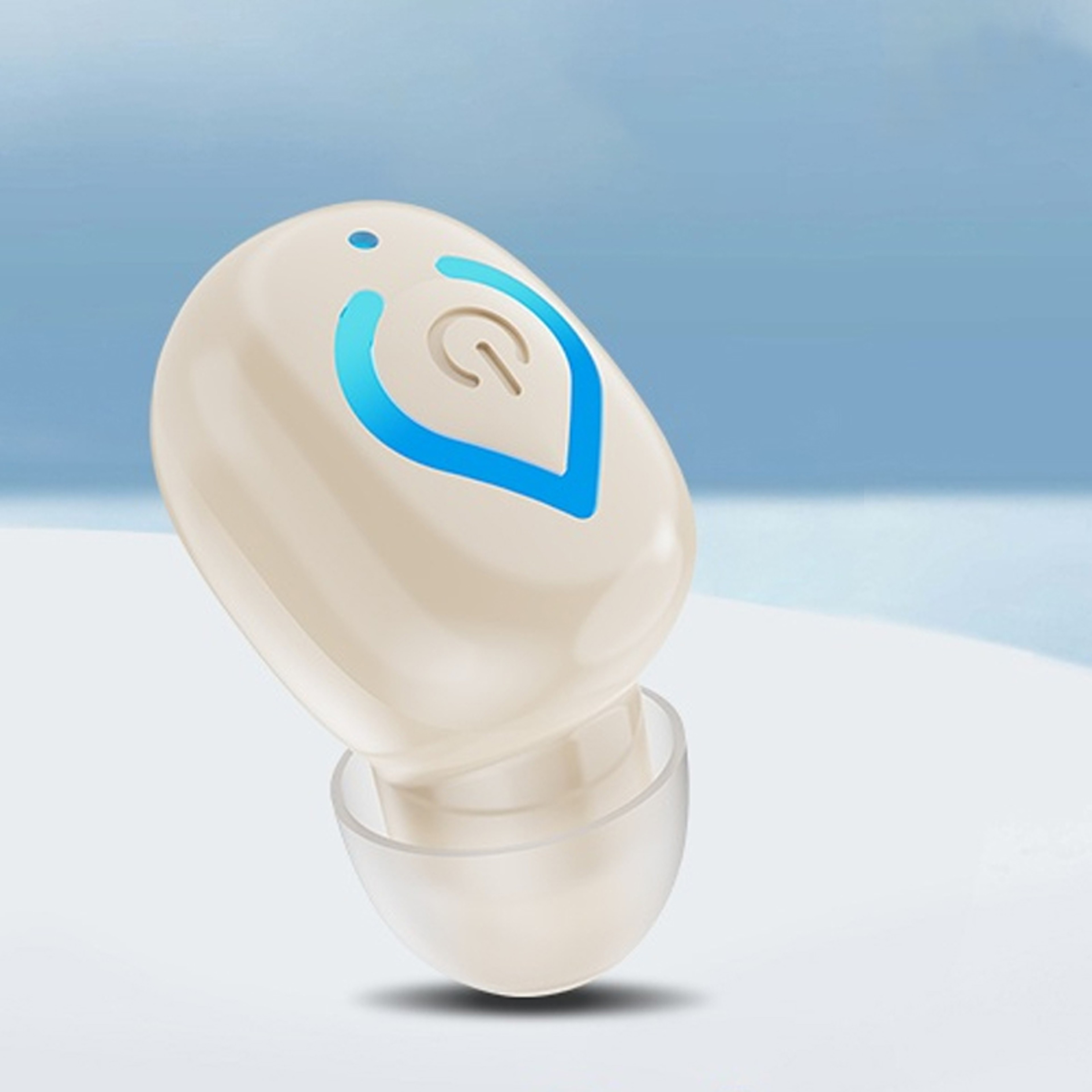 Mini Bluetooth Headset Wireless Single Earbud With Microphone Noise Cancelling Handsfree Earphone 0