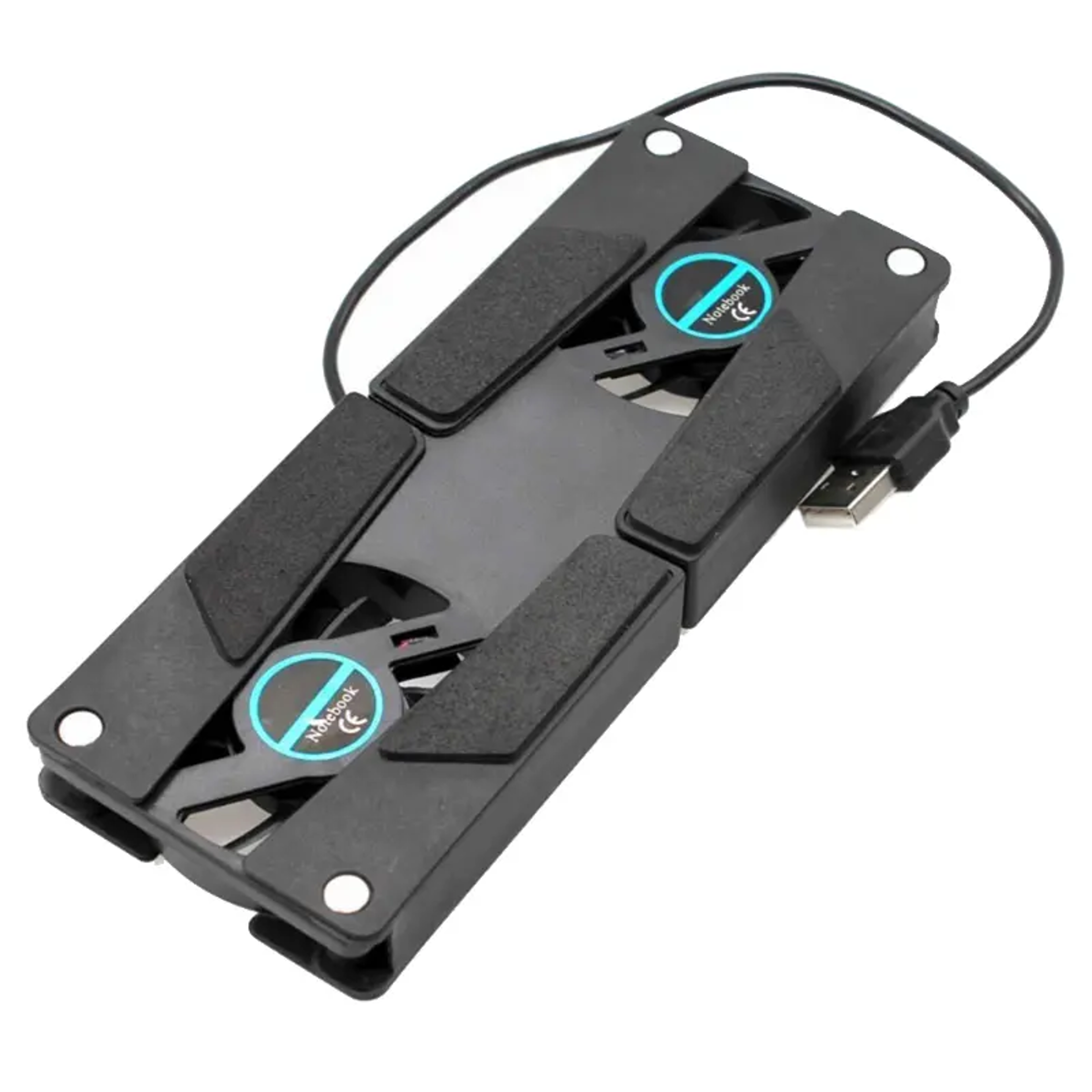 Laptop Cooling Pad With Dual USB Fans Adjustable Cooling Stand For Laptops 4